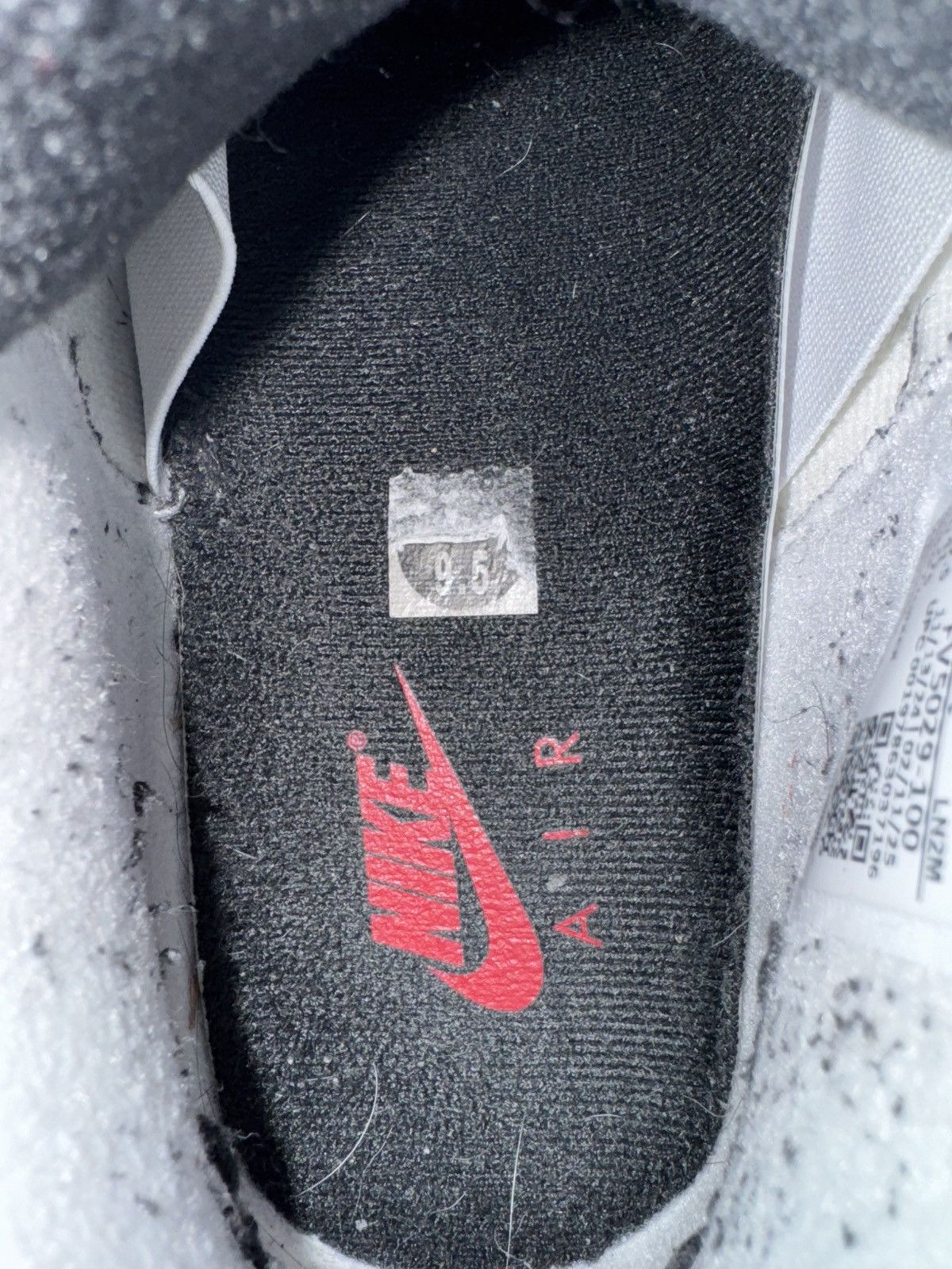 Nike Jordan 4 white cement (2025) Size US 9.5 / EU 42-43 - 4 Thumbnail