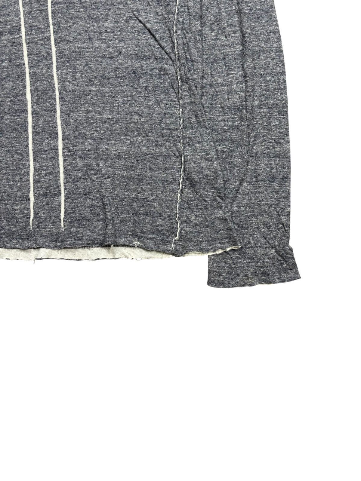 Katharine Hamnett London 2000s Katharine Hamnett - Cross Patchwork Vneck Longsleeve Size US M / EU 48-50 / 2 - 3 Thumbnail