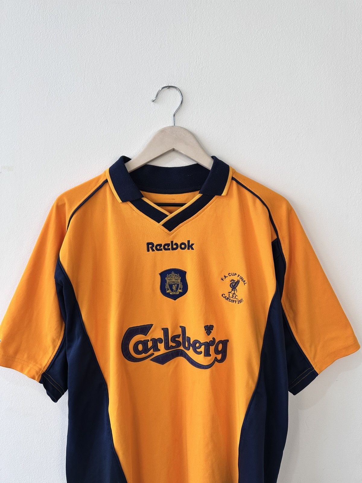 Reebok Vtg 2001 LIVERPOOL FC Away Shirt OWEN #10 Jersey Reebok XL Size US XL / EU 56 / 4 - 5 Thumbnail