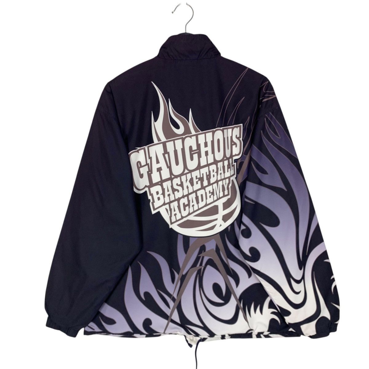 If Six Was Nine Vintage Converse Gauchous Basketball Fire Jacket Windbreaker Size US L / EU 52-54 / 3 - 14 Thumbnail