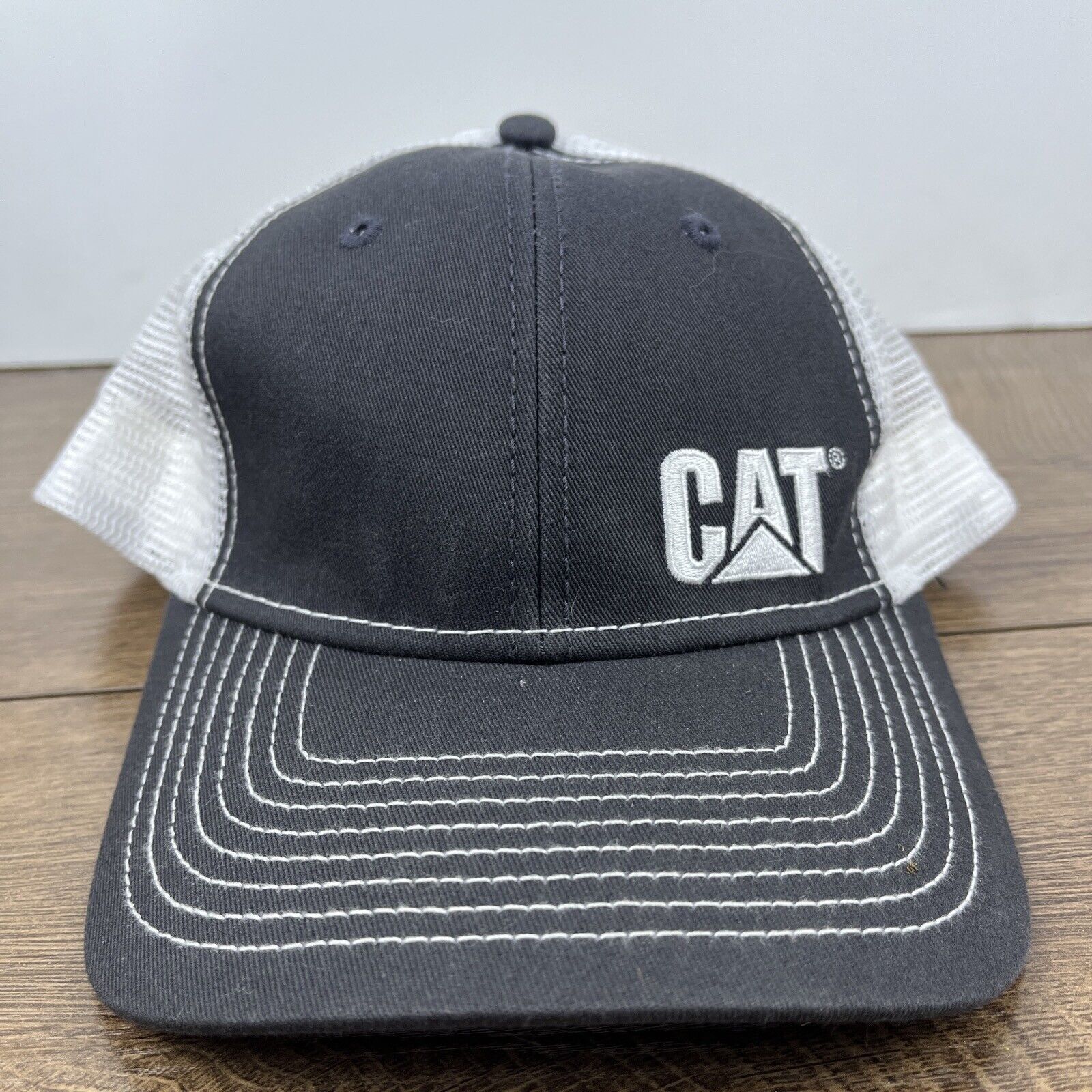 Other CAT Hat CAT Construction Hat Black Hat Adjustable Adult Size Size ONE SIZE - 4 Thumbnail