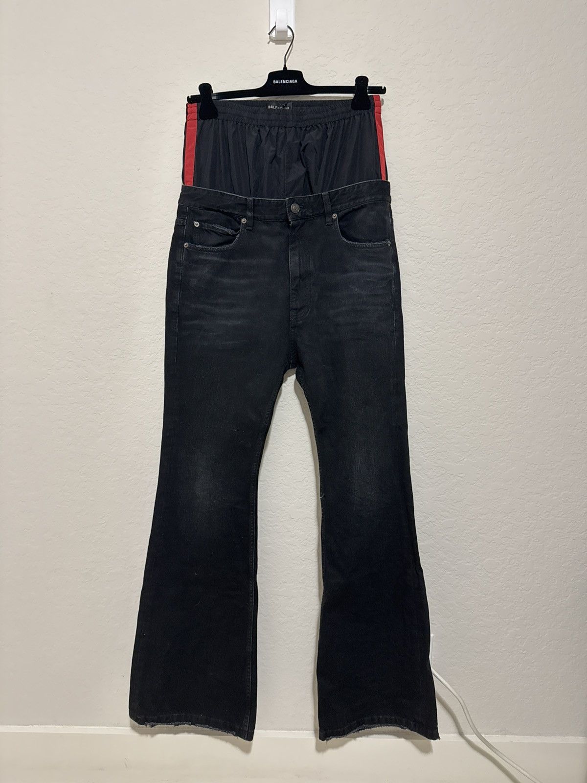 Balenciaga Balenciaga flare jeans ss23 | Grailed