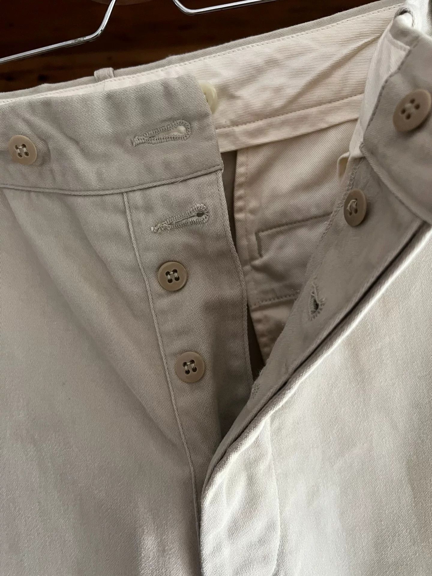 At Last & Co Atlast&Co Timeworn Beige Trousers Size US 34 / EU 50 - 5 Thumbnail