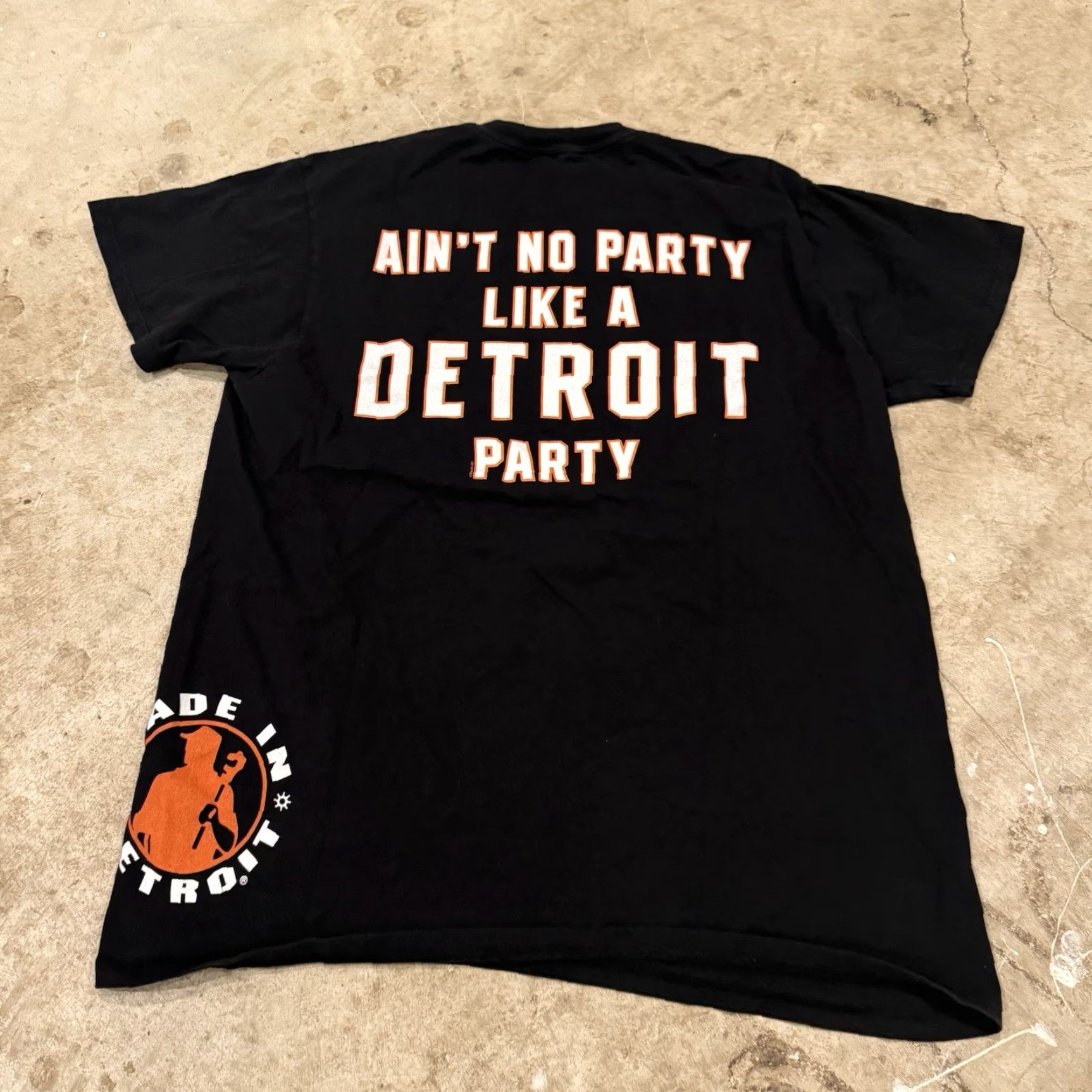 Vintage Kid Rock T-Shirt XL 2011 Comerica Park Detroit Tour Merch Rock Tee Black Men XL Rock Concert Merch Size US XL / EU 56 / 4 - 2 Thumbnail