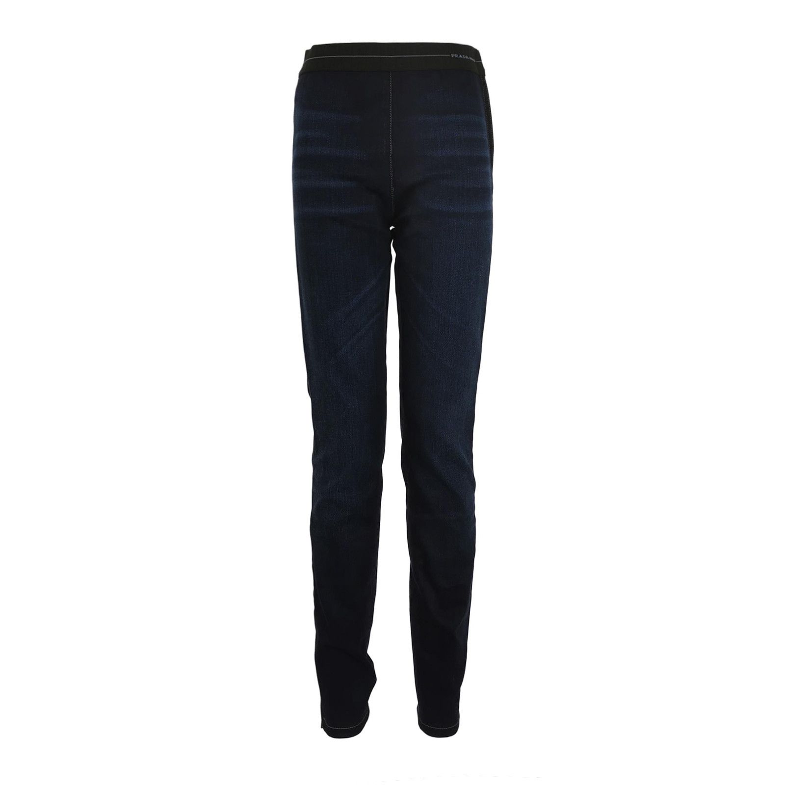 Prada Prada Logo Waistband Denim Jeans Size 38 Size 26" / US 2 / IT 38 - 1 Thumbnail
