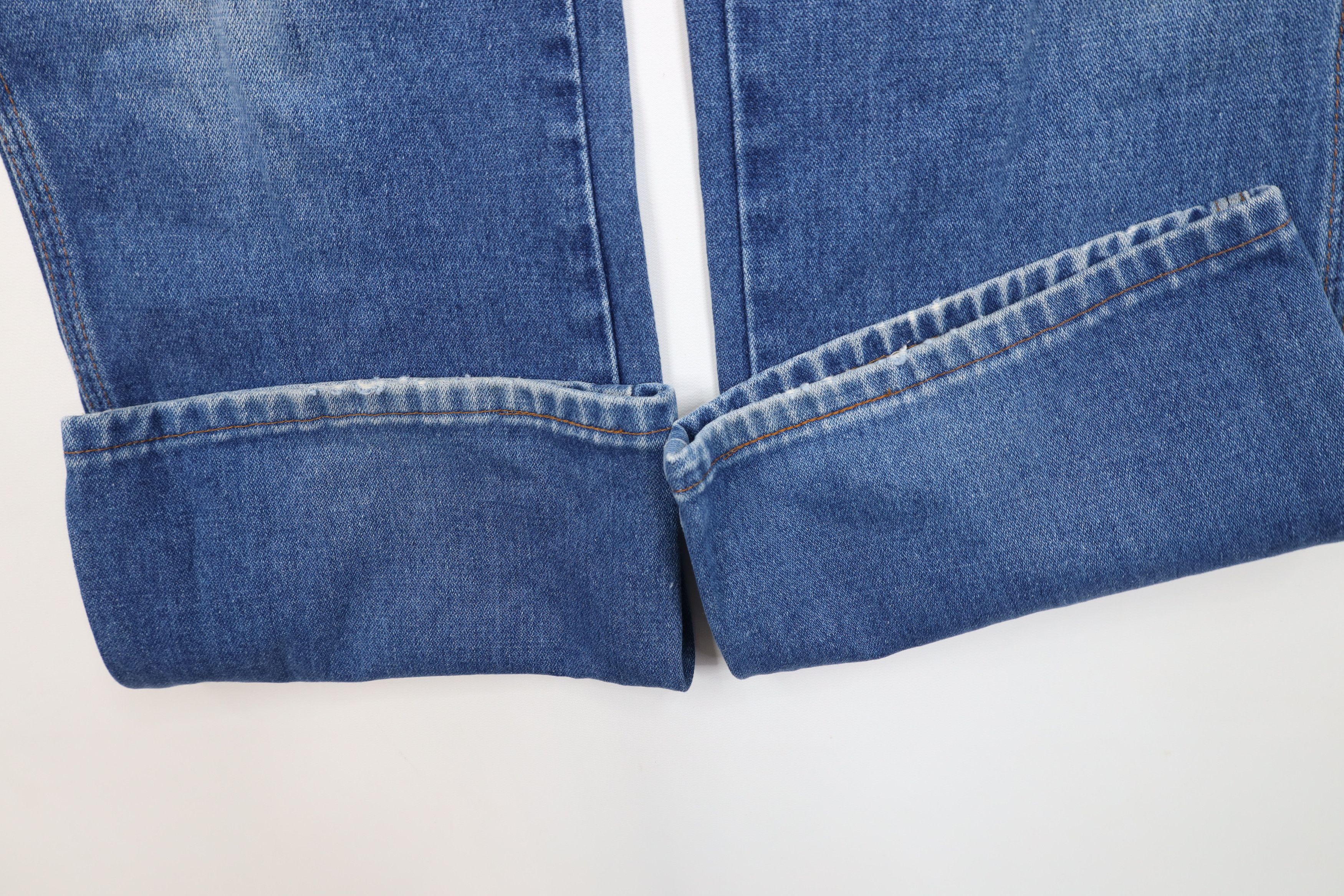 Wrangler Vintage 70s 80s Wrangler Wide Leg Denim Jeans Blue USA Size US 38 / EU 54 - 5 Thumbnail