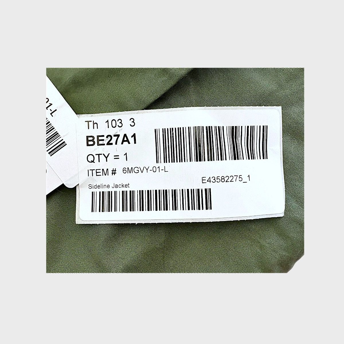 Champion Champion Sideline Mens Green Full Zip Jacket Sz L Size US L / EU 52-54 / 3 - 10 Thumbnail