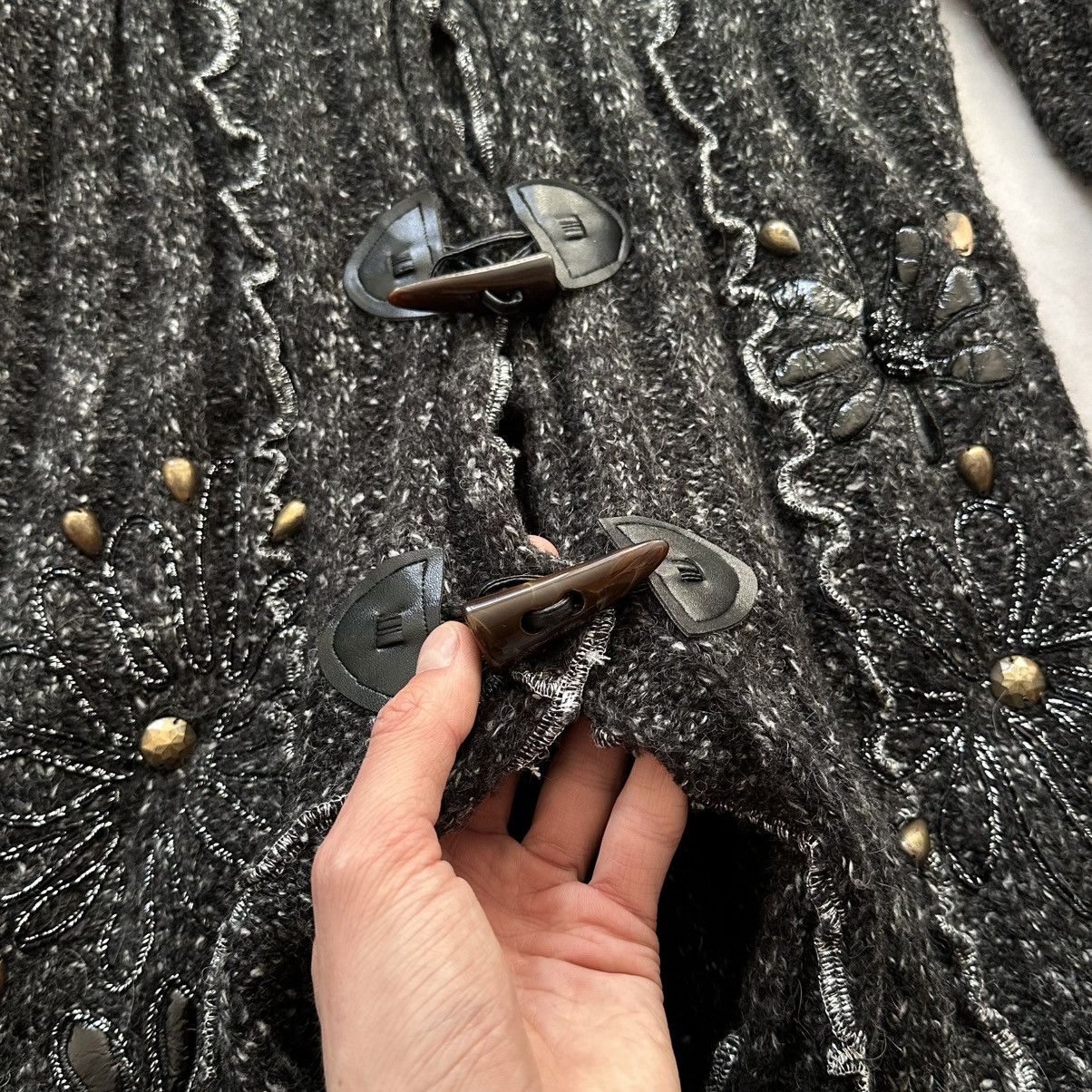 Hysteric Glamour × Undercover Gothic Faux Fur Cardigan Sweater Zone Bleue Rundholz Vibe Size L / US 10 / IT 46 - 6 Thumbnail