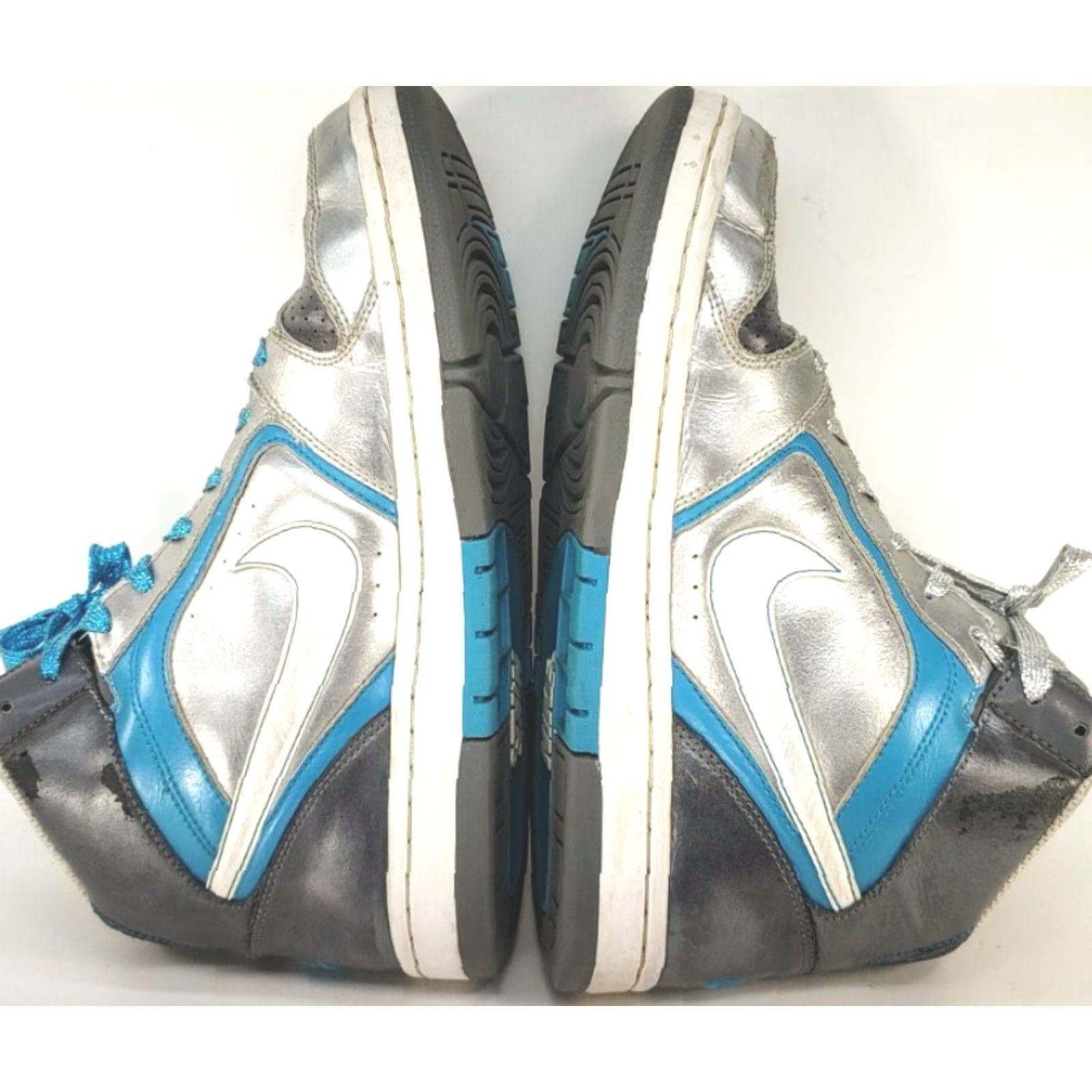 Nike Nike Air Prestige 2 High Women High Tops 8.5 Silver-University Blue Nike Air Prestige 2 High Womens 8.5 High Tops Silver Blue"} Size US 9 / IT 39 - 7 Thumbnail