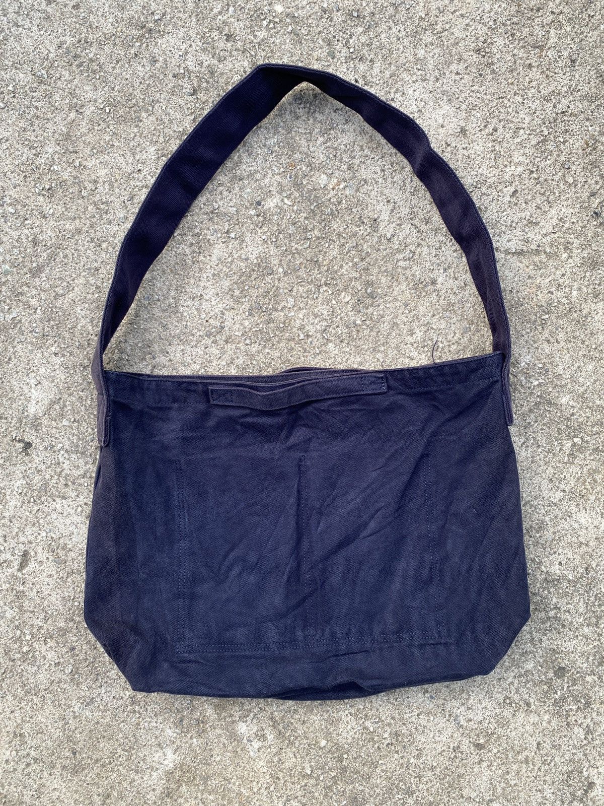 Margaret Howell × Vintage 2000s - (MHL) Margaret Howell Duckcanvas Shoulder Bag Size ONE SIZE - 2 Thumbnail