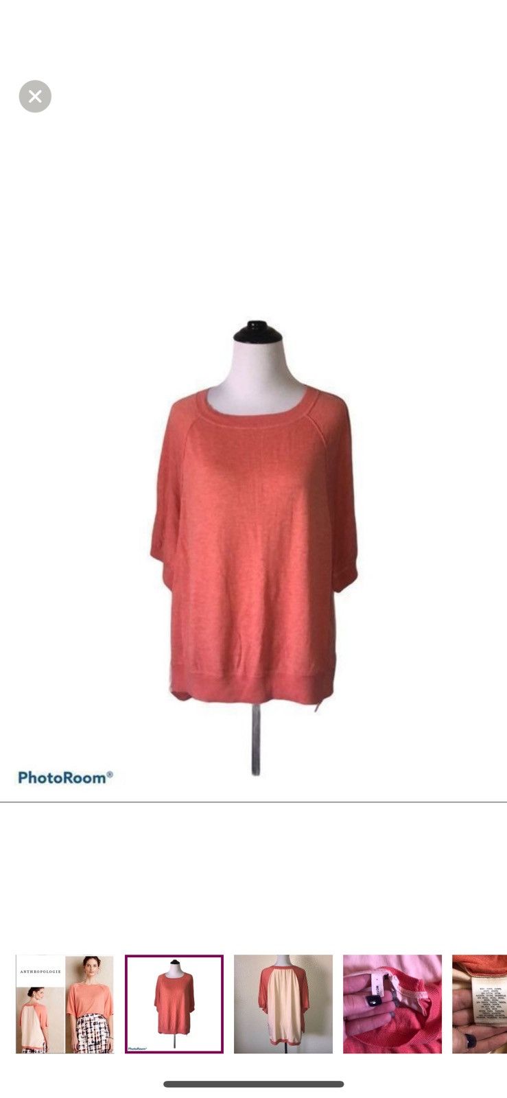 Anthropologie Anthropologie moth medium east river falls pullover sweater Size M / US 6-8 / IT 42-44 - 1 Thumbnail