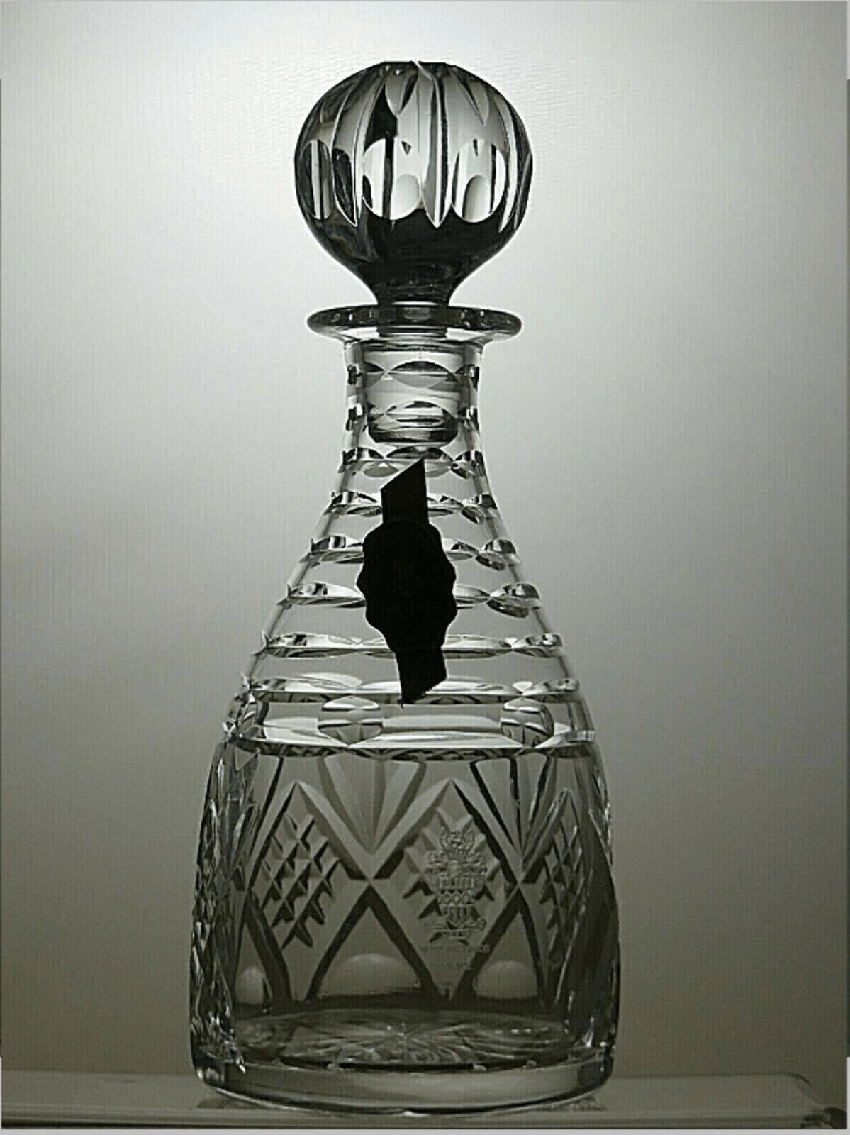 Other Staffordshire Crystal Cut Glass Decanter Engraving Police Size ONE SIZE - 1 Thumbnail