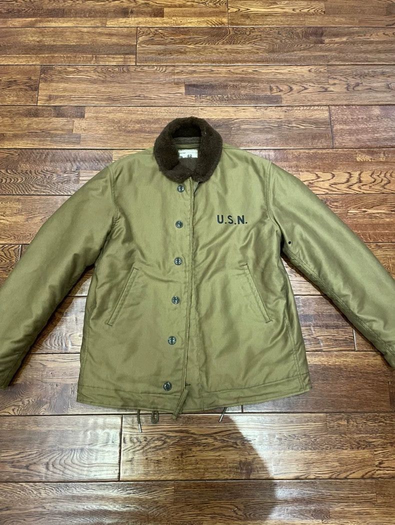 The Real McCoy's Real Mccoy N1 Jacket Size 42- DMC Size US L / EU 52-54 / 3 - 1 Thumbnail