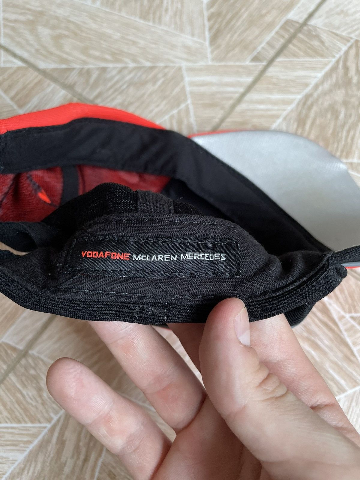 Formula 1 × Malcolm McLaren × Mercedes-Benz McLaren Mercedes F1 Lewis Cap Kids Vodafone Formula One Size ONE SIZE - 11 Thumbnail