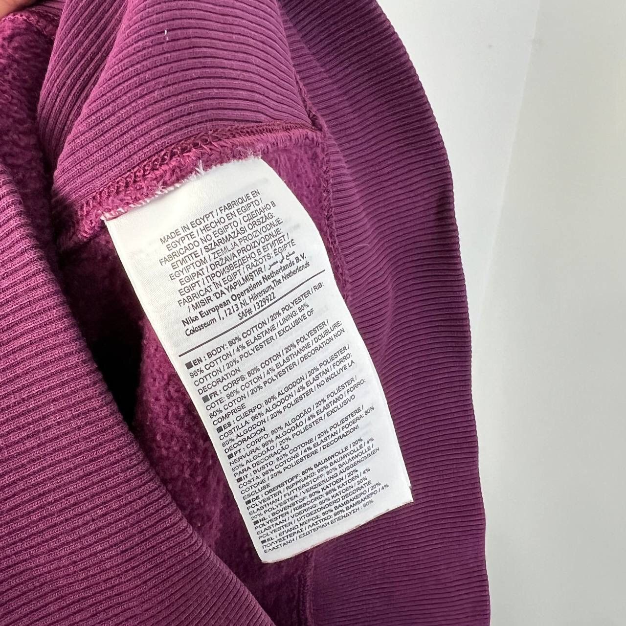Vintage Mini Swoosh Nike Vintage Hoodie Y2K Style Oversized Baggy Size US L / EU 52-54 / 3 - 4 Thumbnail