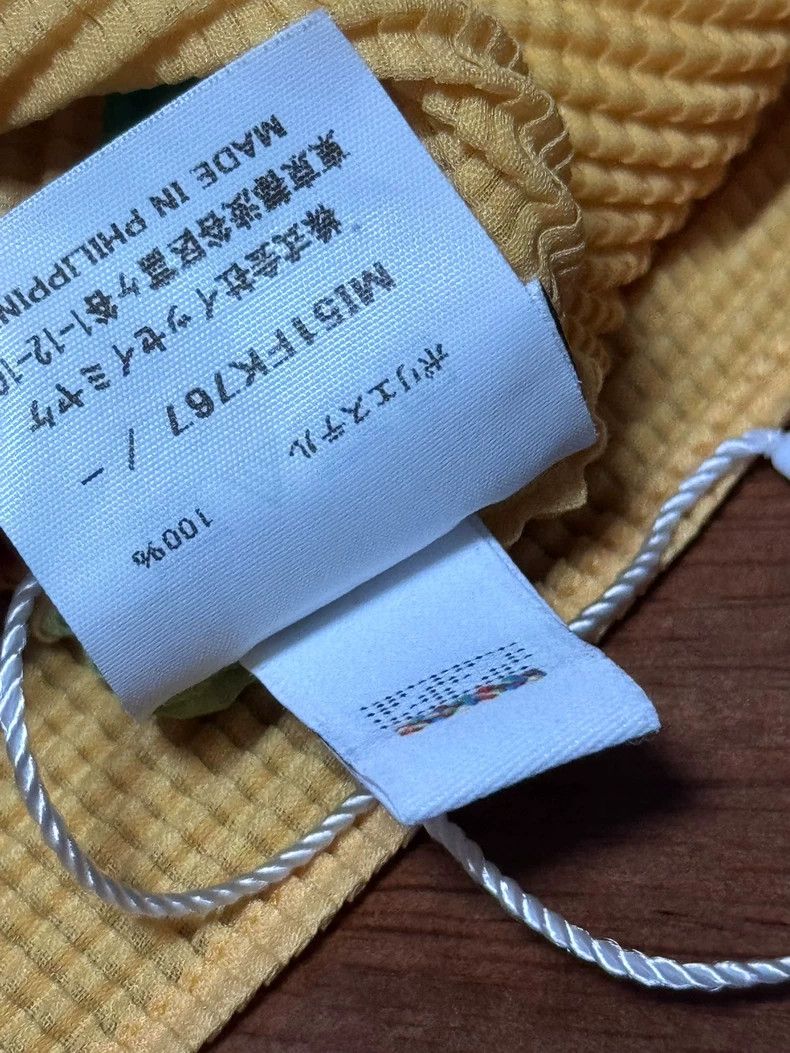 Issey Miyake Issey Miyake size:one size Yellow round-neck printed short Size XS / US 0-2 / IT 36-38 - 4 Thumbnail