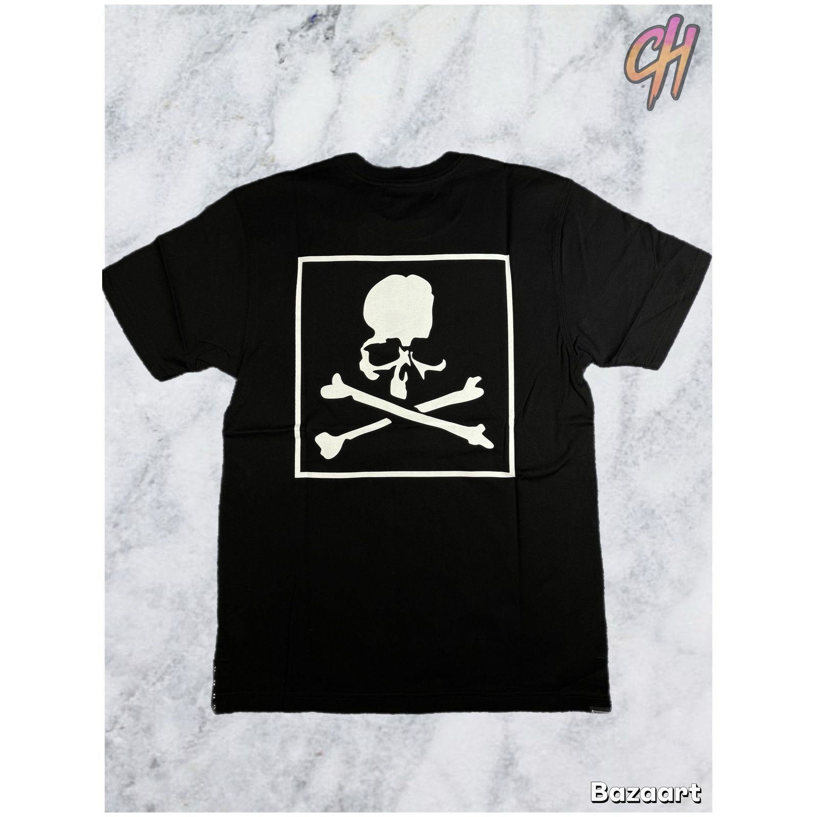 Mastermind Japan Mastermind Vs. Bape Boxed Logo Black S/S T-Shirt Size Medium Size US M / EU 48-50 / 2 - 10 Thumbnail