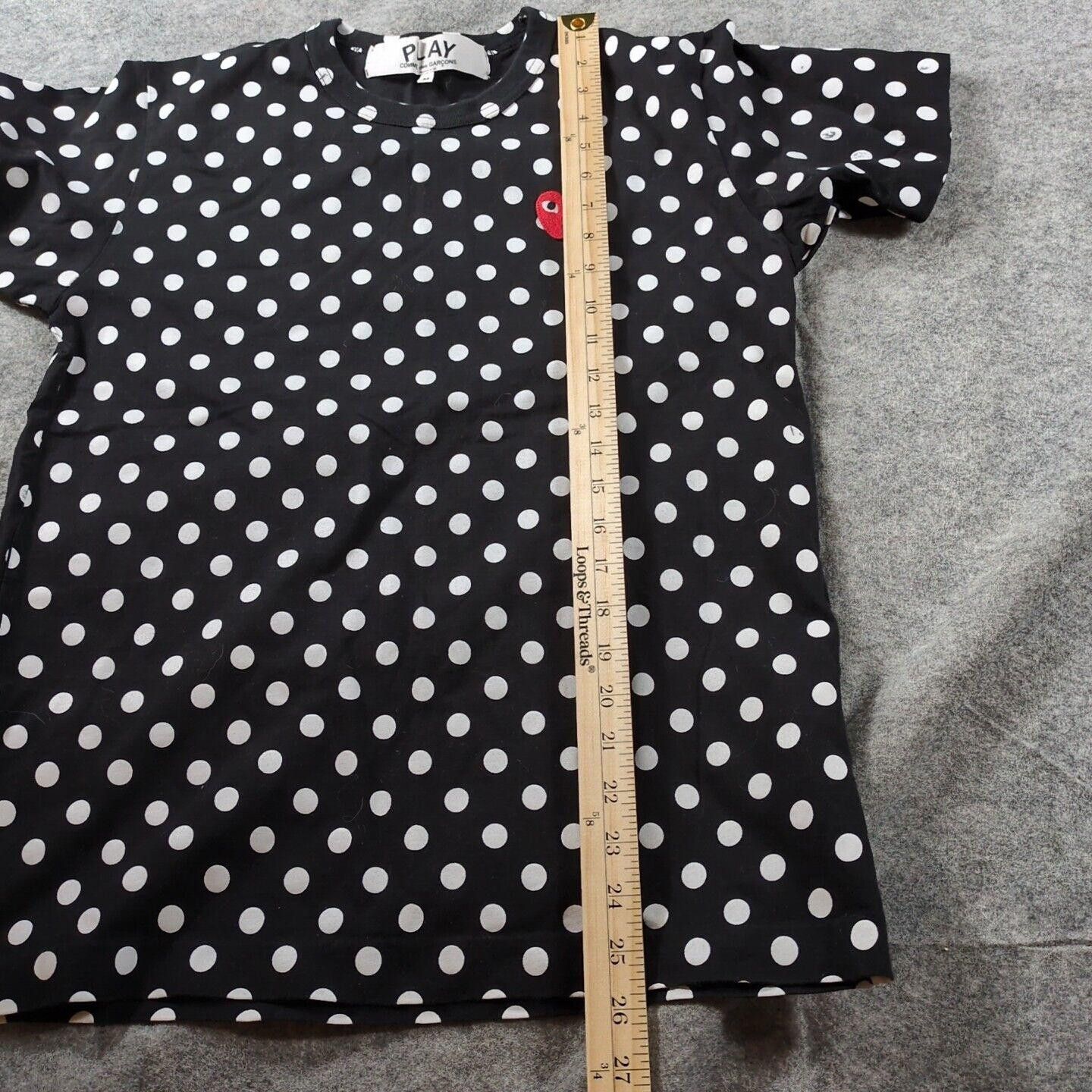 Comme des Garcons Comme Des Garçons Play polka dot-print Short Sleeve T Shirt Size US M / EU 48-50 / 2 - 7 Thumbnail