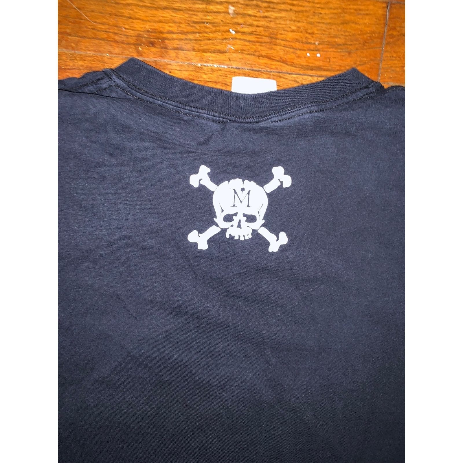 Fruit Of The Loom × Other × Vintage Gives Zero Fs Skull Graphic T Shirt XL Mutiny Tattoo Size US XL / EU 56 / 4 - 8 Thumbnail