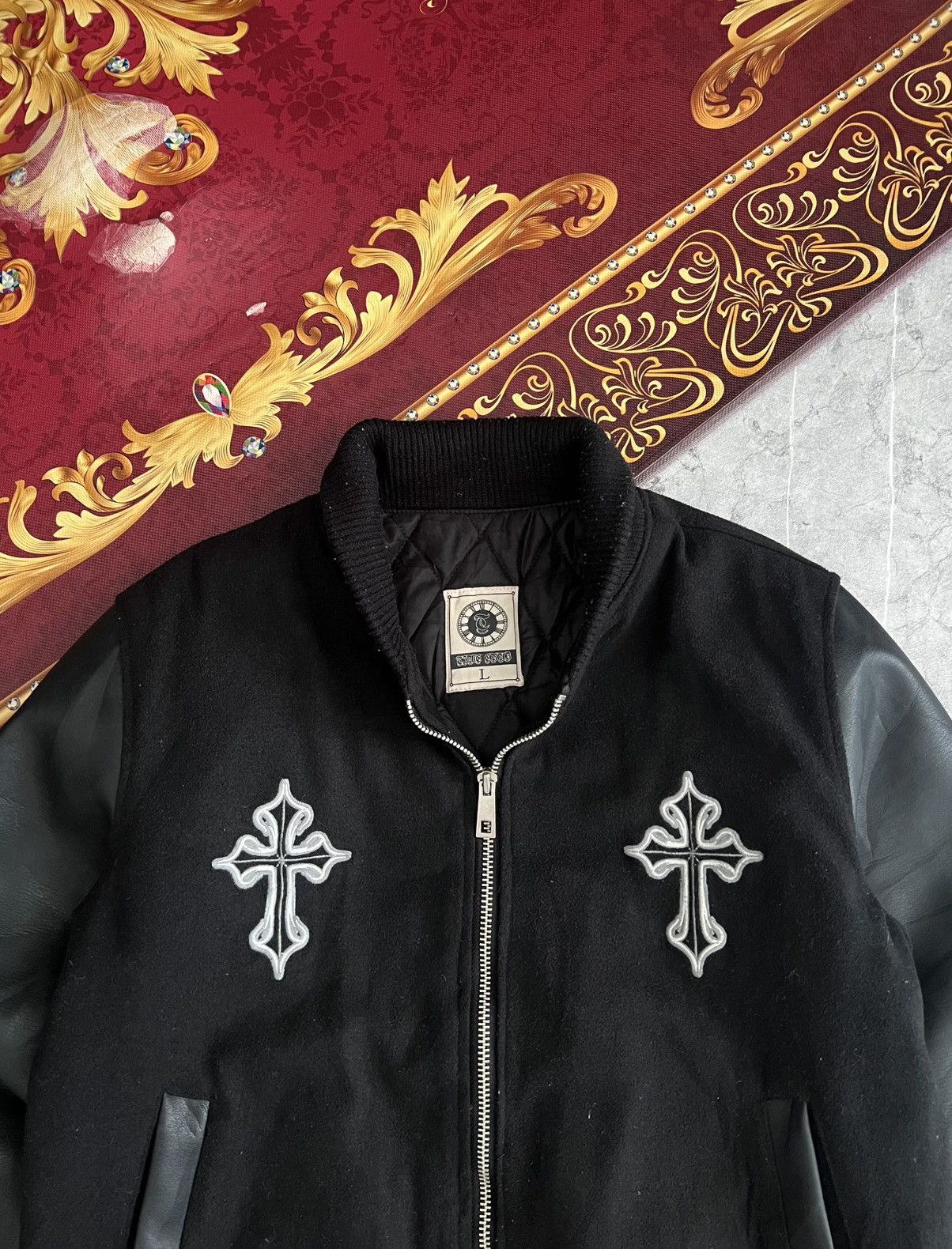 Other (SOLD OUT) Time Crib / Club CH Vibes Varsity Wool Jacket Size US L / EU 52-54 / 3 - 3 Thumbnail