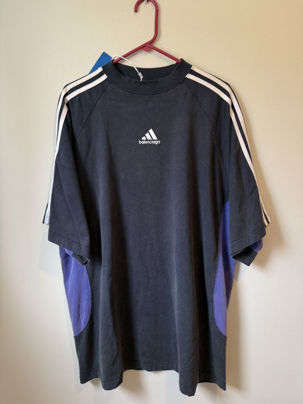 Balenciaga Adidas Vintage Jersey T-Shirt
