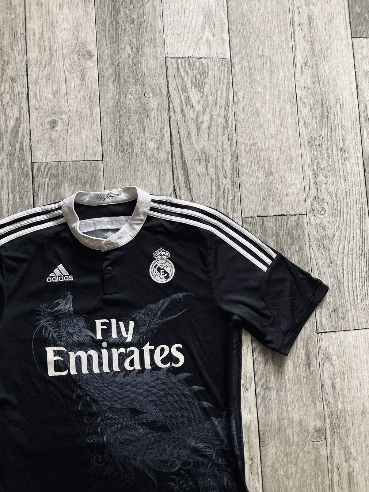 Adidas Rare adidas Real Madrid y3 Yamamoto soccer football jersey L Size US L / EU 52-54 / 3 - 7 Thumbnail