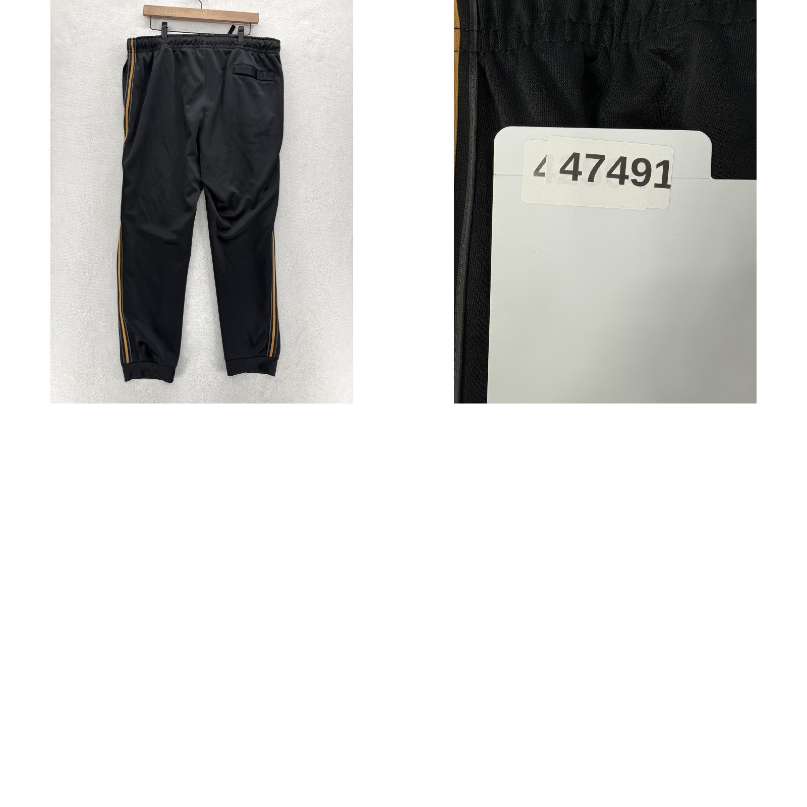 Nike Nike Air Pants Mens 2XL Black Jogger Side Stripe Athletic Training Gym Running Size US 39 - 9 Thumbnail