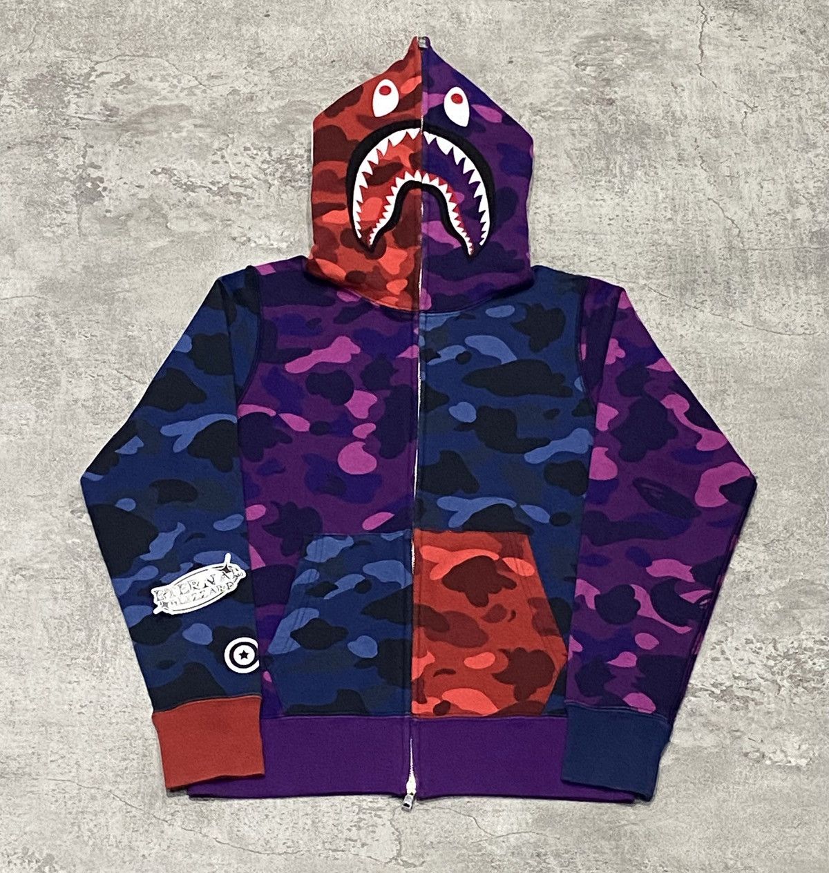 Bape Bape Shark Crazy Camo Size US S / EU 44-46 / 1 - 1 Thumbnail