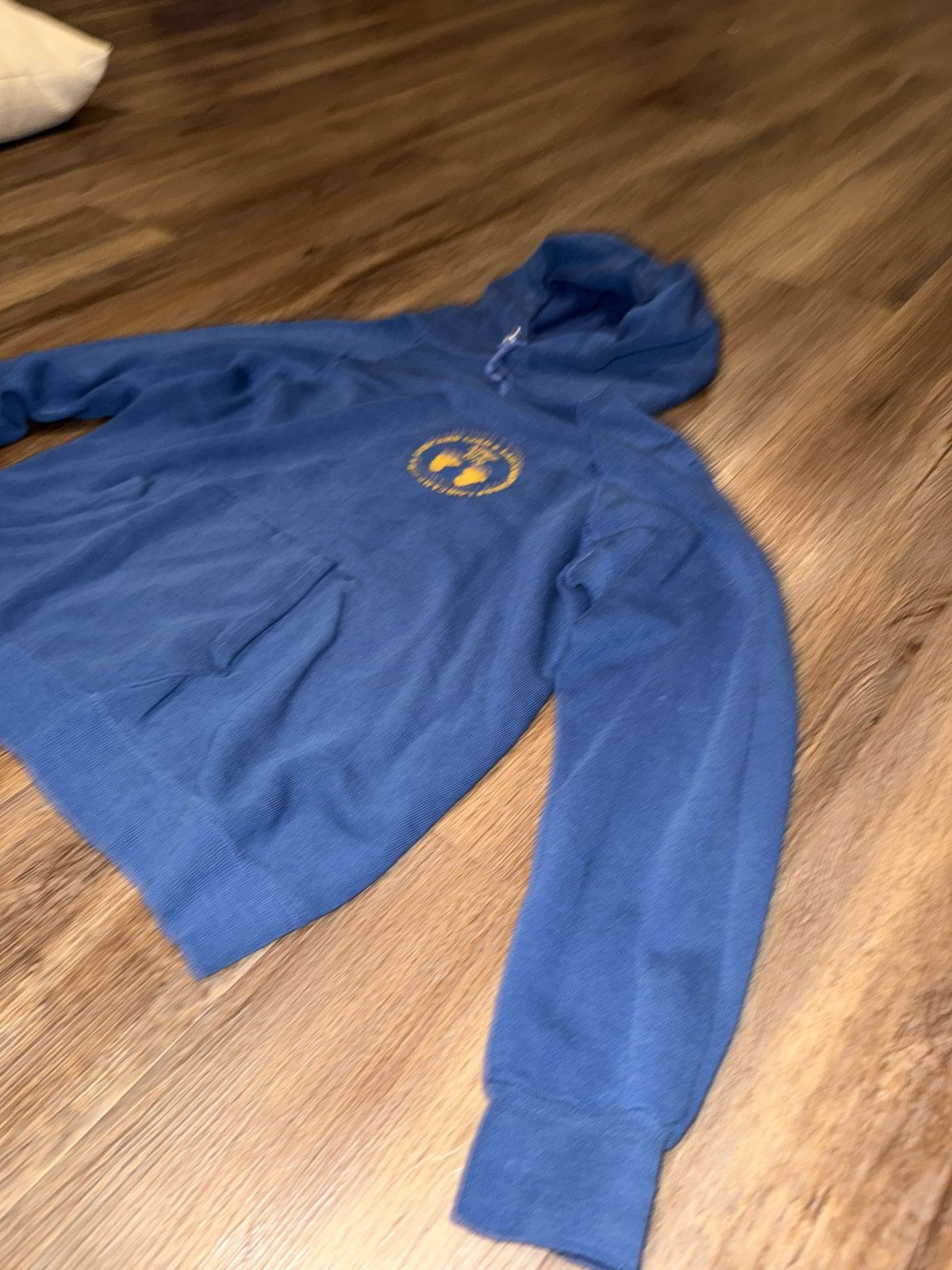 Other Vintage Blue Graphic Hoodie Size US S / EU 44-46 / 1 - 2 Thumbnail