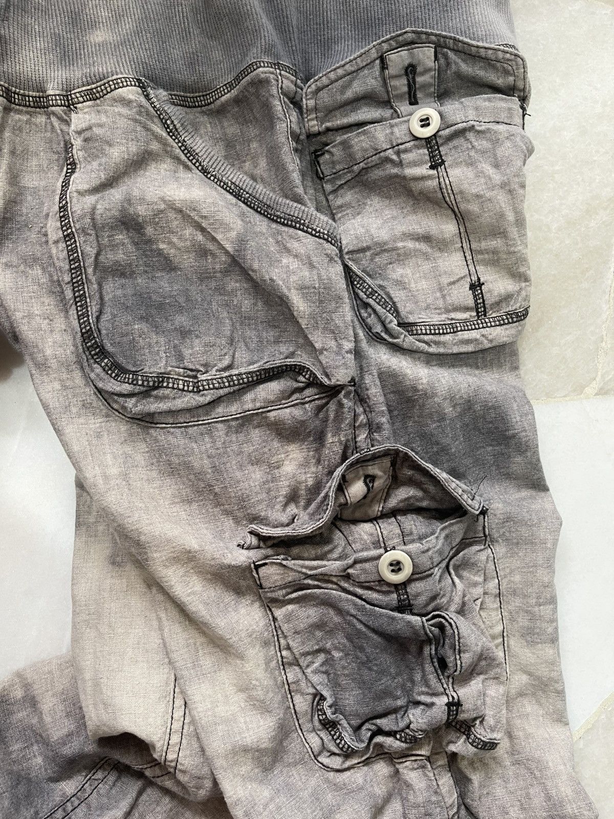 GOA Goa 3D Pocket Flare Cargo Pants Size US 32 / EU 48 - 12 Thumbnail