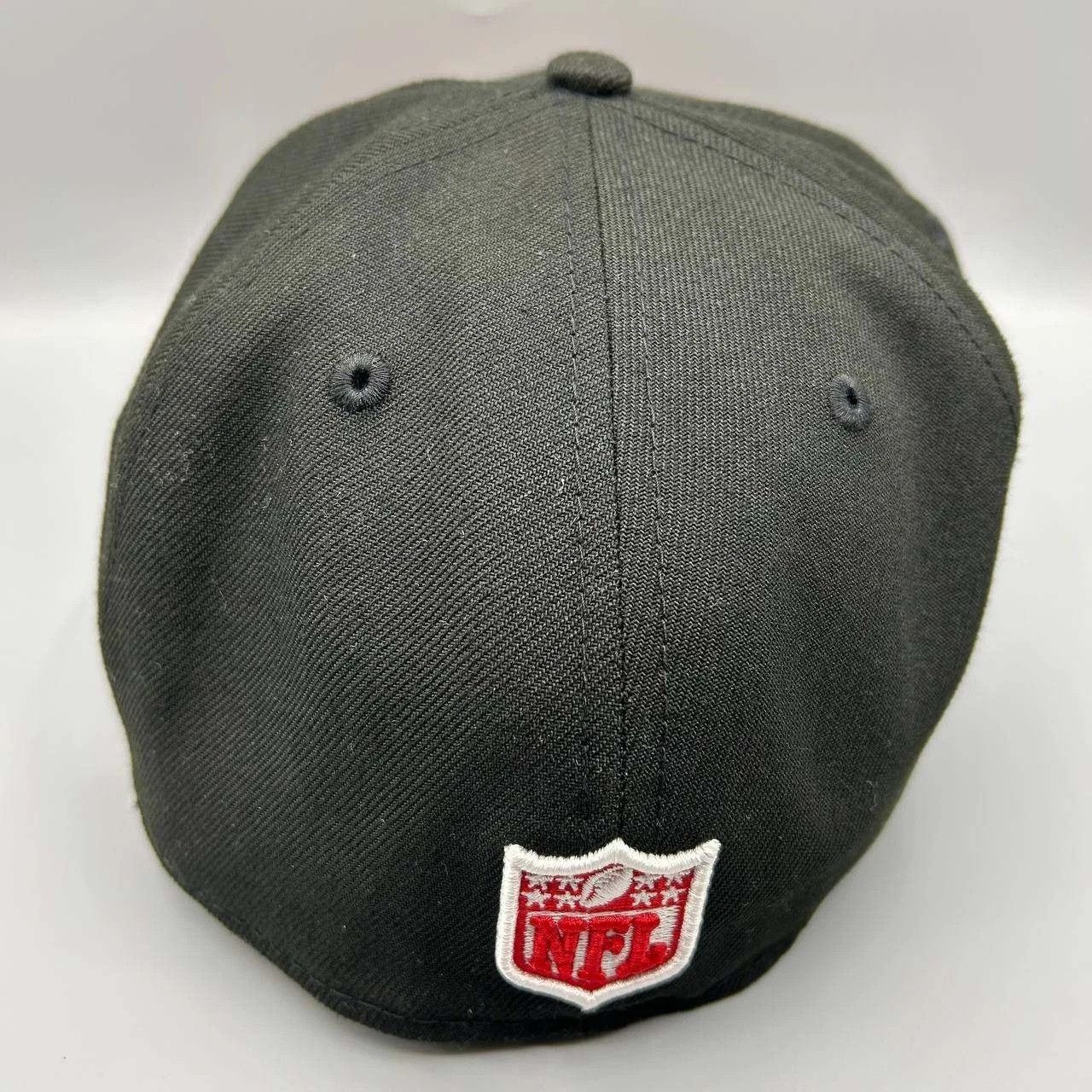 New Era San Francisco 49ers Hat Men 7 1/4 Black Red NFL Fitted Cap Size ONE SIZE - 8 Thumbnail