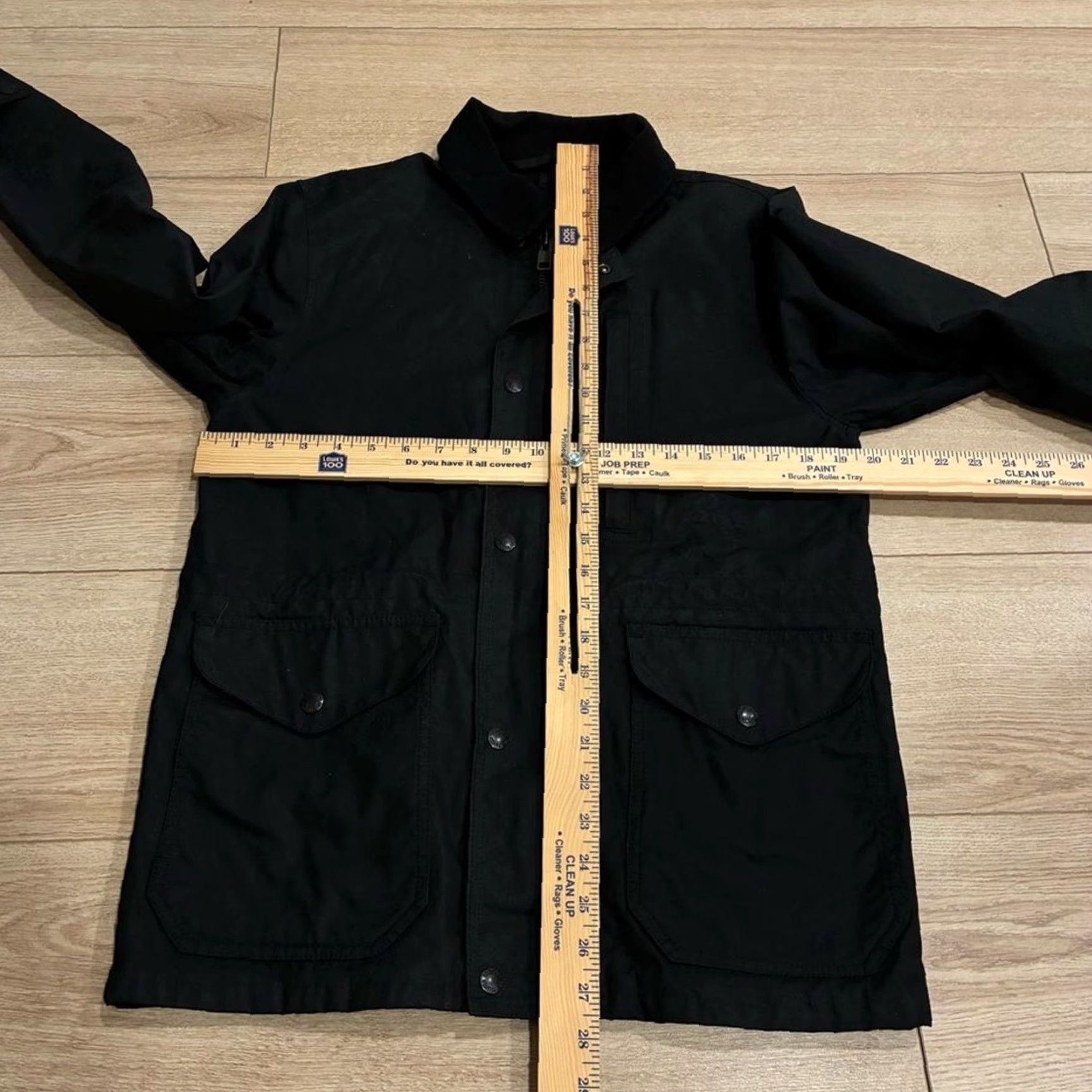 Filson VINTAGE Filson Coat Overcoat Men XS Black Cover Cloth Mile Market Waxed Lightweight Coat Jacket Size US XS / EU 42 / 0 - 4 Thumbnail