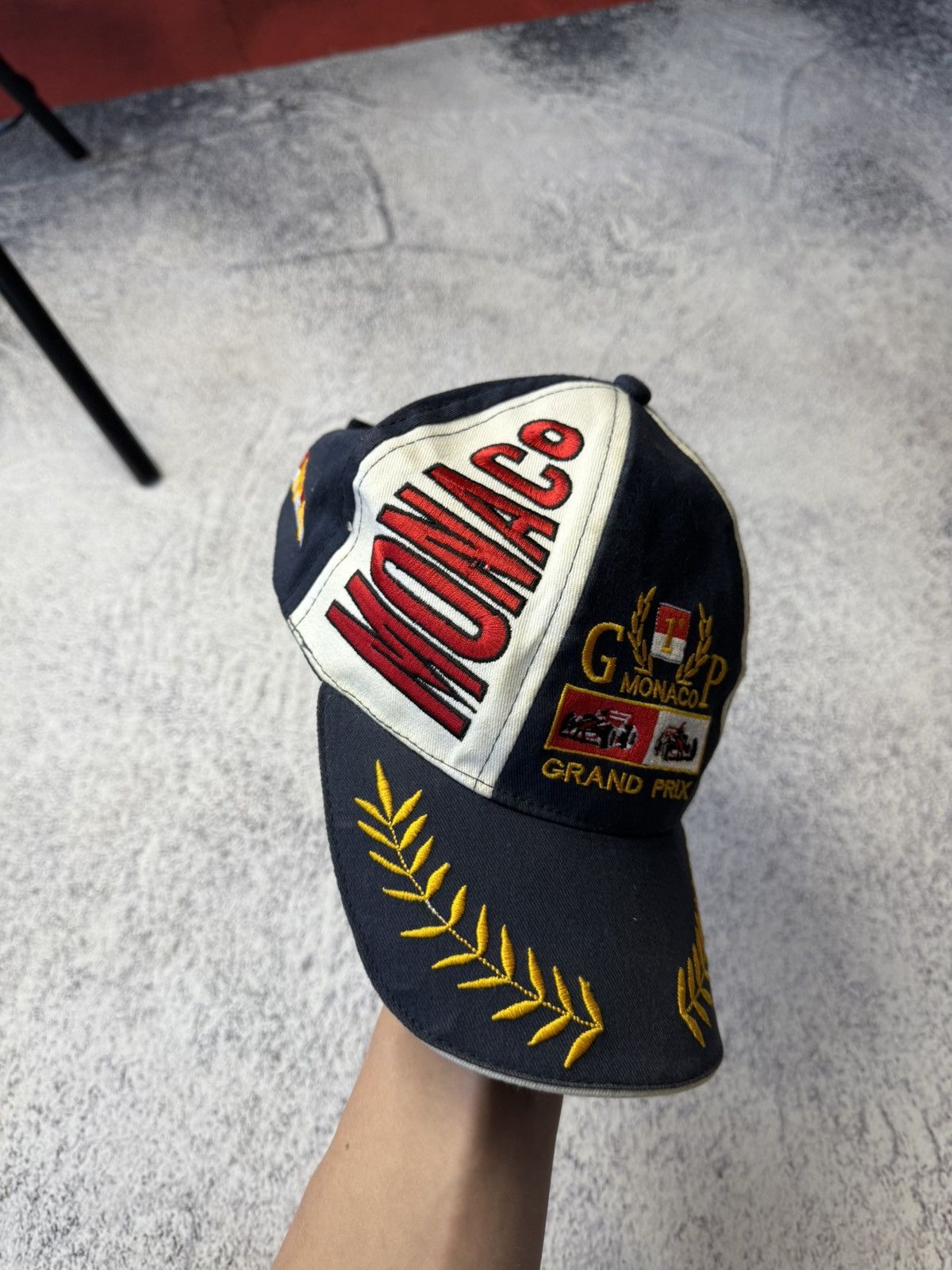 Formula 1 Vintage Monaco Grand Prix Racing Cap Hat F1 Size ONE SIZE - 13 Thumbnail