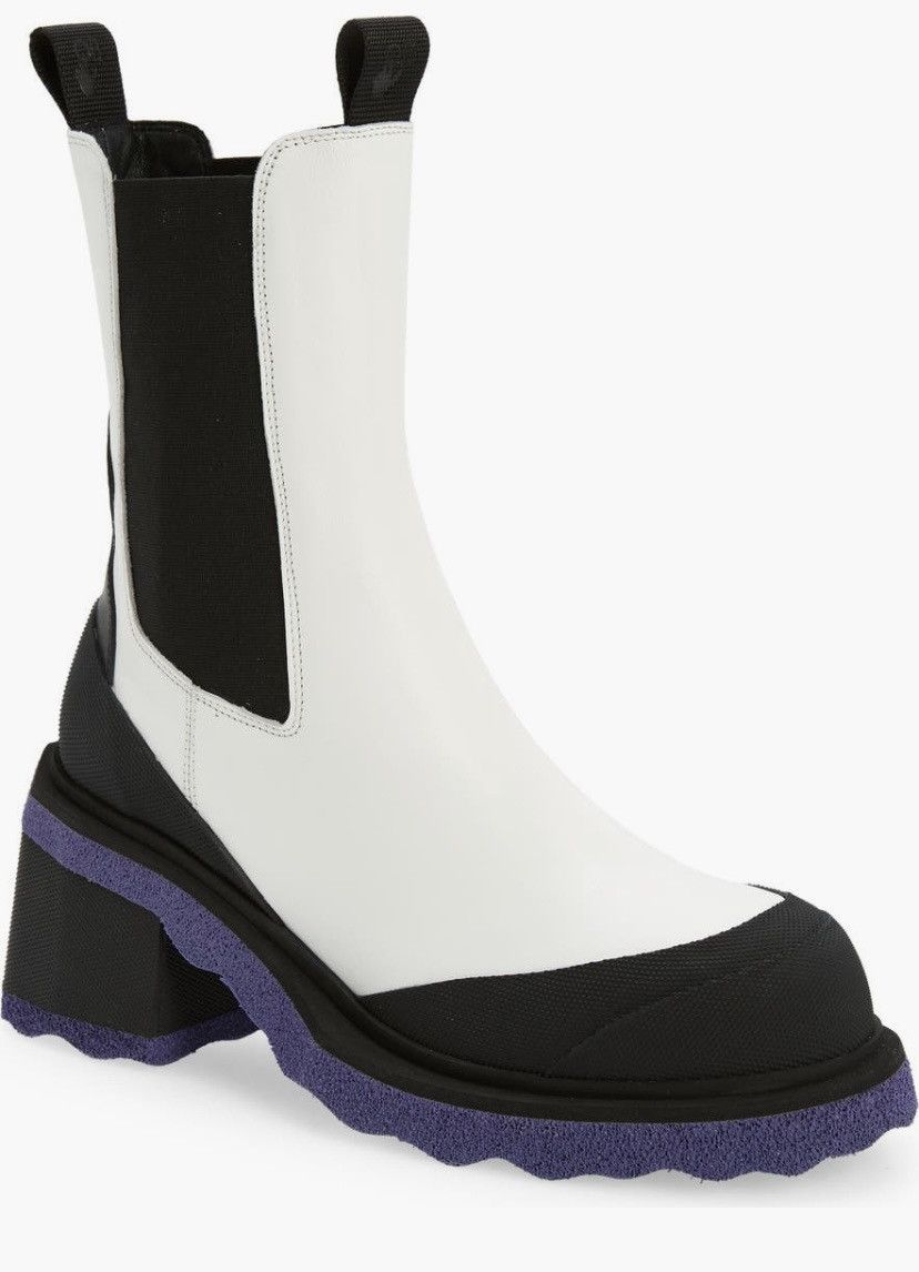 Off-White OFF-WHITE Sponge Sole Chelsea Boot - White Violet size 39 Size US 9 / IT 39 - 1 Thumbnail