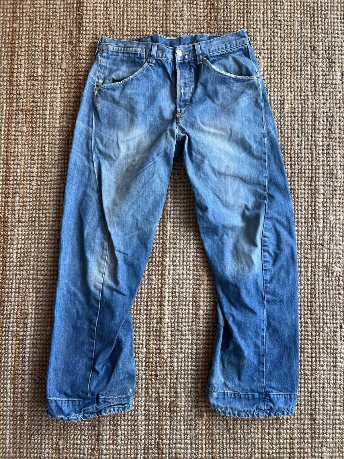 Levi's Levis Engineered Jeans Buckle Back Tag W32 Actual 32x30 Size US 32 / EU 48 - 1 Thumbnail
