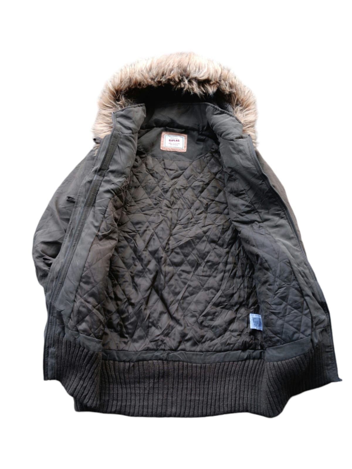 Japanese Brand fur hoodie Lgb style parka jacket by giplas Size US M / EU 48-50 / 2 - 5 Thumbnail