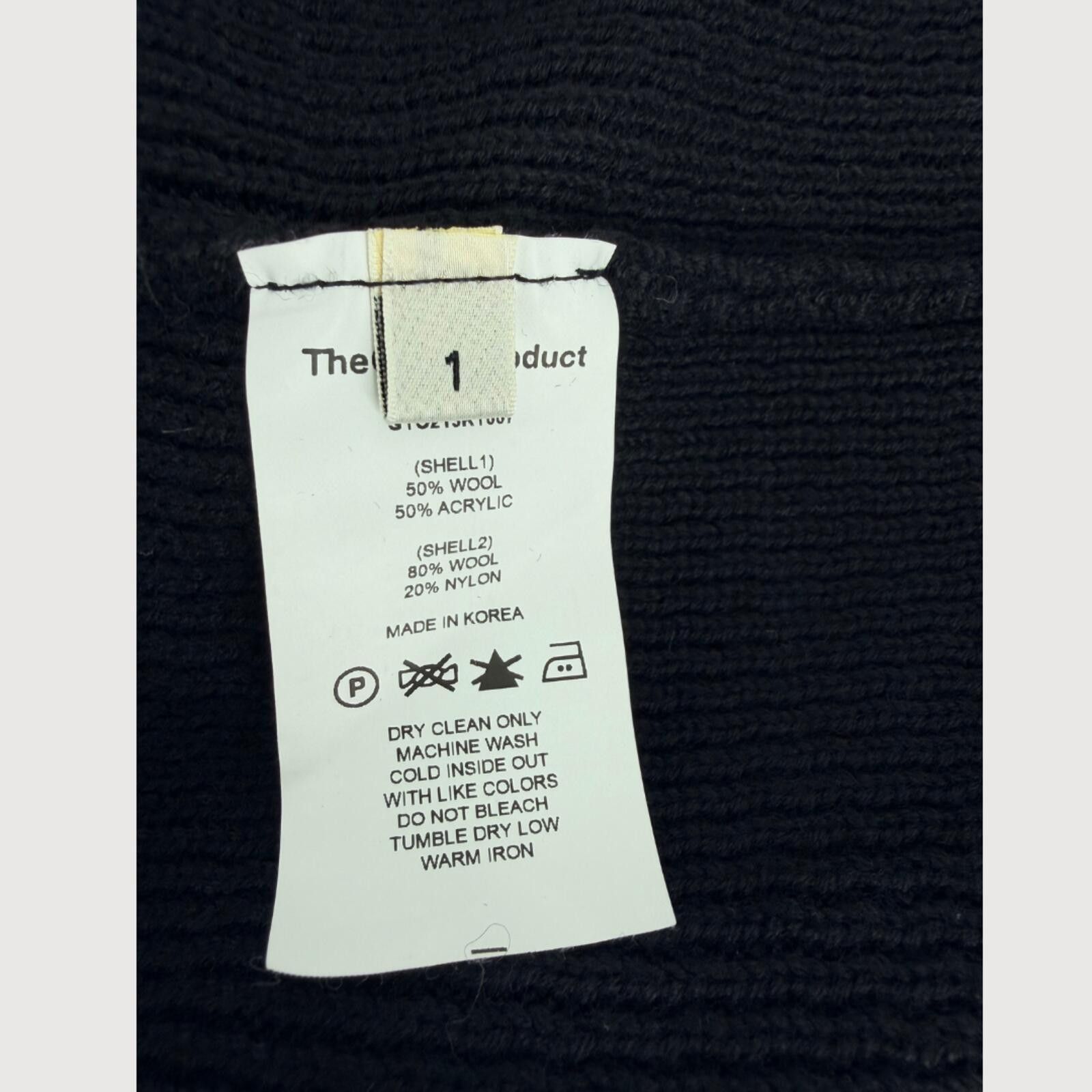Other Open YY Shoulder Cutout Knit Maxi Dress Black 1 Size L / US 10 / IT 46 - 5 Thumbnail