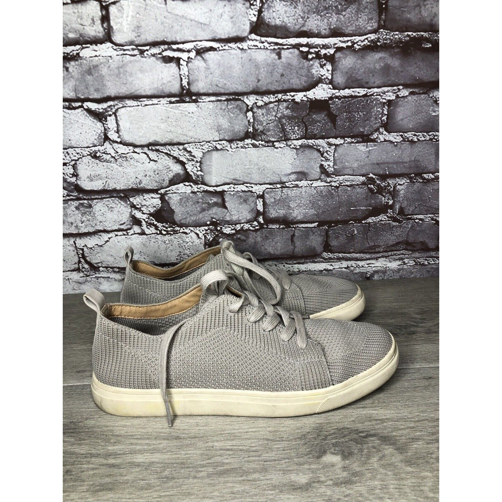 Lucky Brand Lucky Brand Laddix Slip On Gray Ribbed Casual Sneakers Sz 9M Size US 9 / IT 39 - 3 Thumbnail