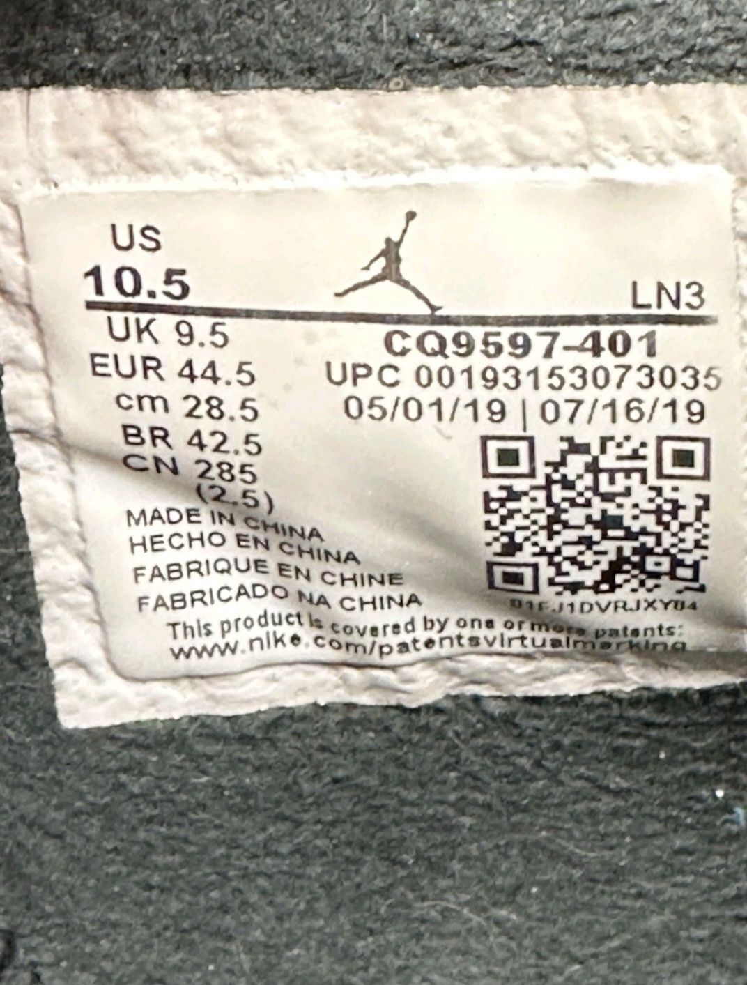 Jordan Brand Nike Air Jordan Retro 4 Winter Loyal Blue Size 10.5 Men Size US 10.5 / EU 43-44 - 7 Thumbnail