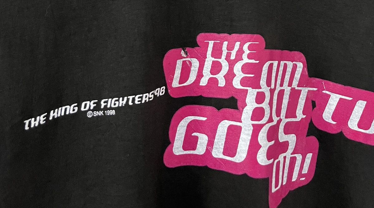 Anime VINTAGE 90s THE KINGS OF FIGHTER SERIES GAME JAPANESE TSHIRT Size US L / EU 52-54 / 3 - 9 Thumbnail