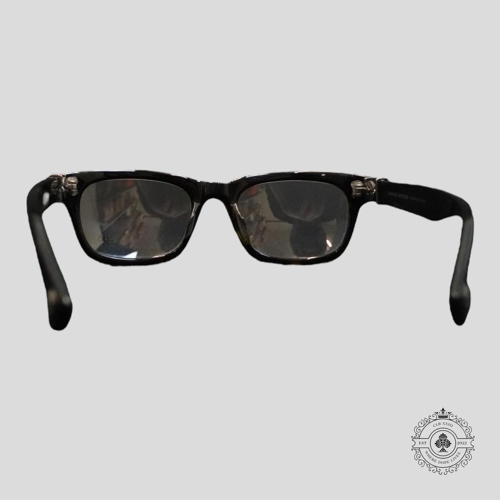 Chrome Hearts Chrome Hearts Gittin Any? Glasses in Tortoise Shell/Silver Size ONE SIZE - 3 Thumbnail