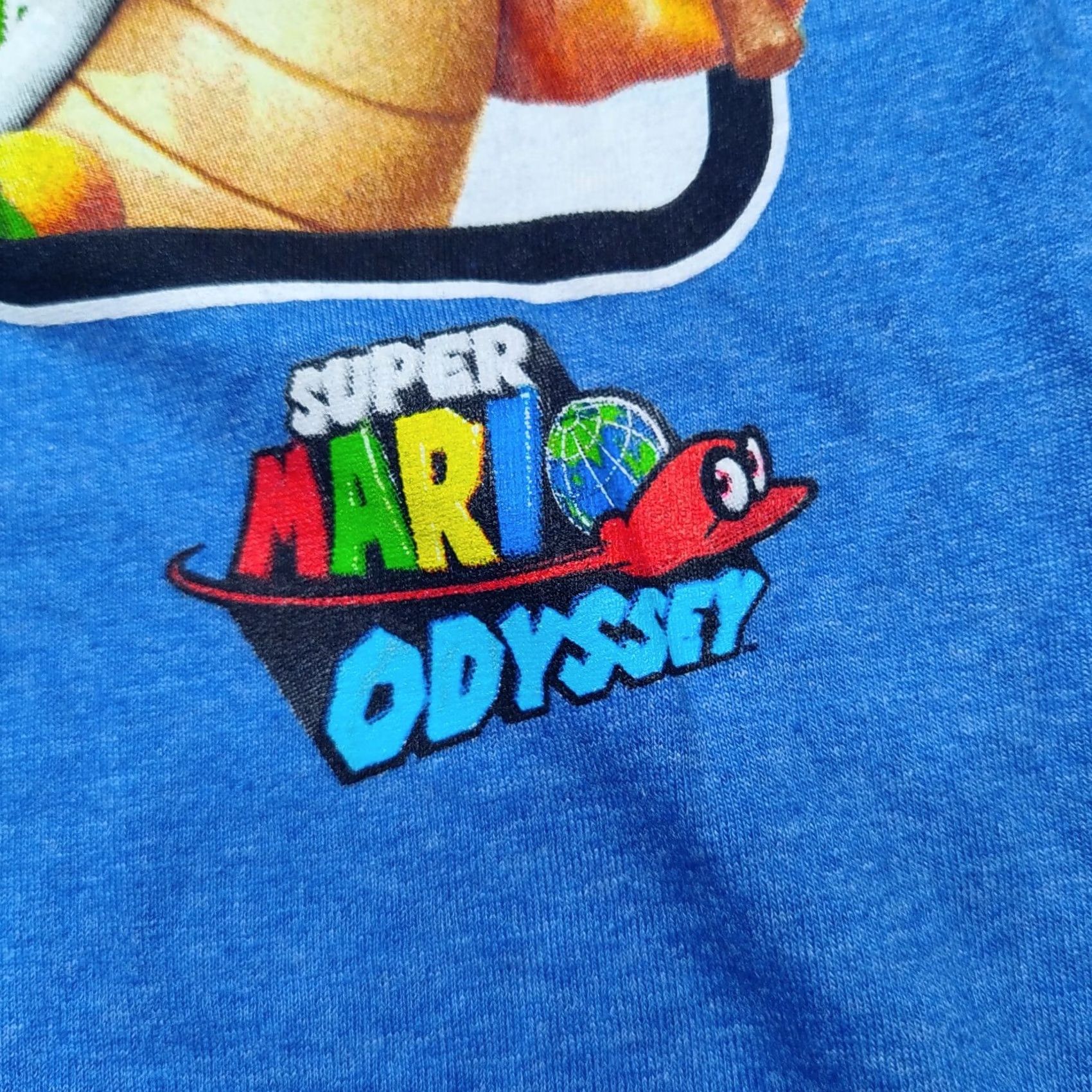 Nintendo NINTENDO SUPER MARIO ODYSSEY Men 2XL Blue Short Sleeve T-Shirt NEW Shirt Size 2XL Mens Woman Size US XXL / EU 58 / 5 - 4 Thumbnail