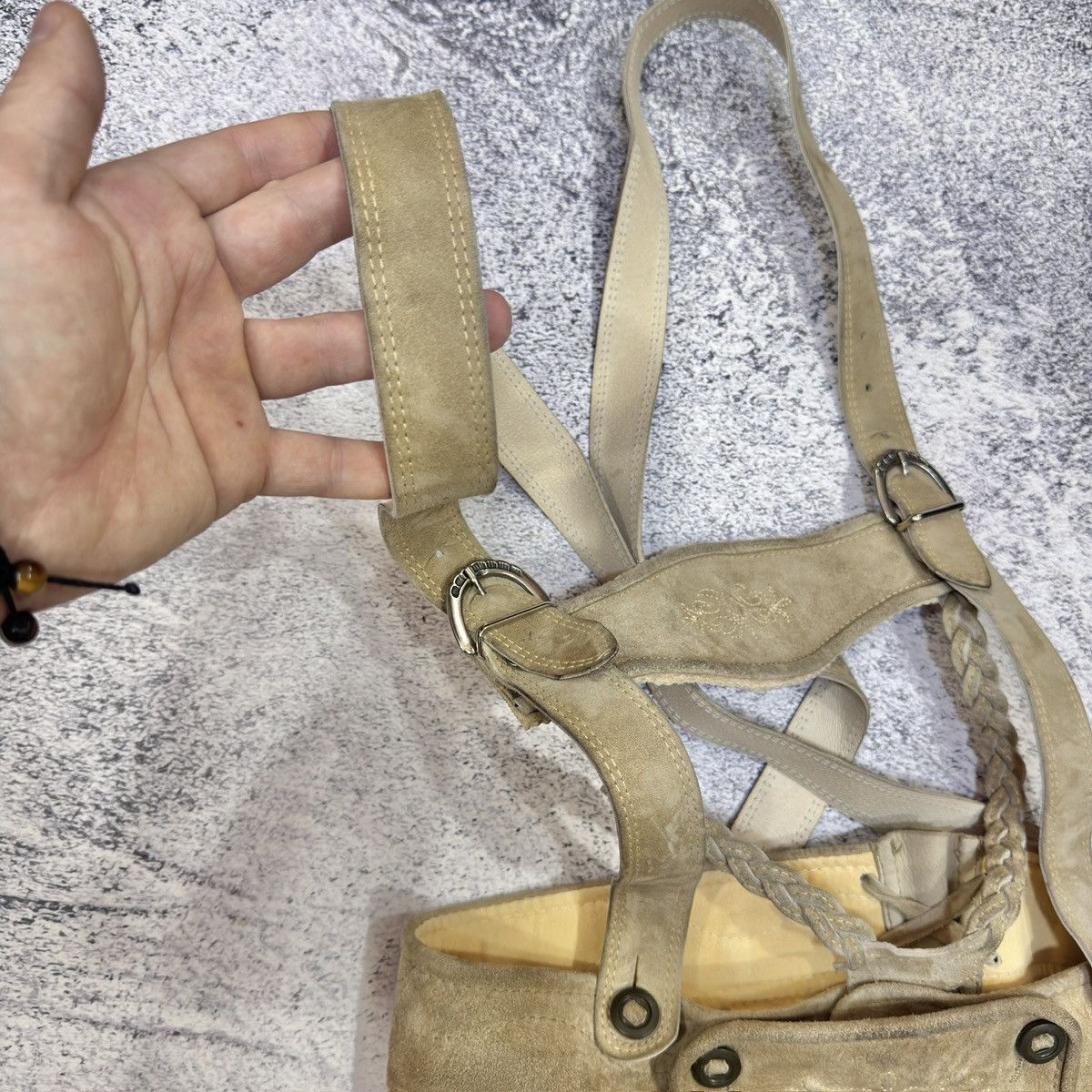 Vintage Authentic Vintage Lederhosen - Size 48 - 32 Size US 32 / EU 48 - 8 Thumbnail