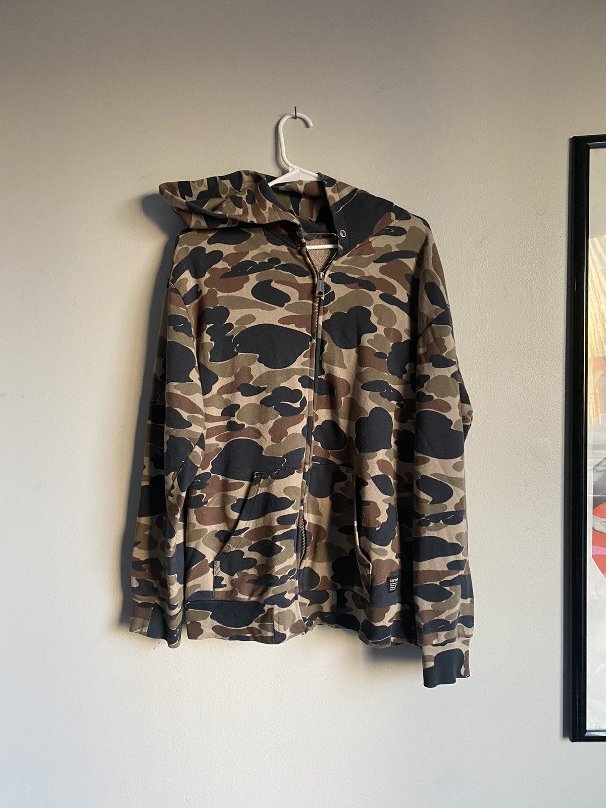 Carhartt Camo zip-up hoodie Size US L / EU 52-54 / 3 - 1 Thumbnail
