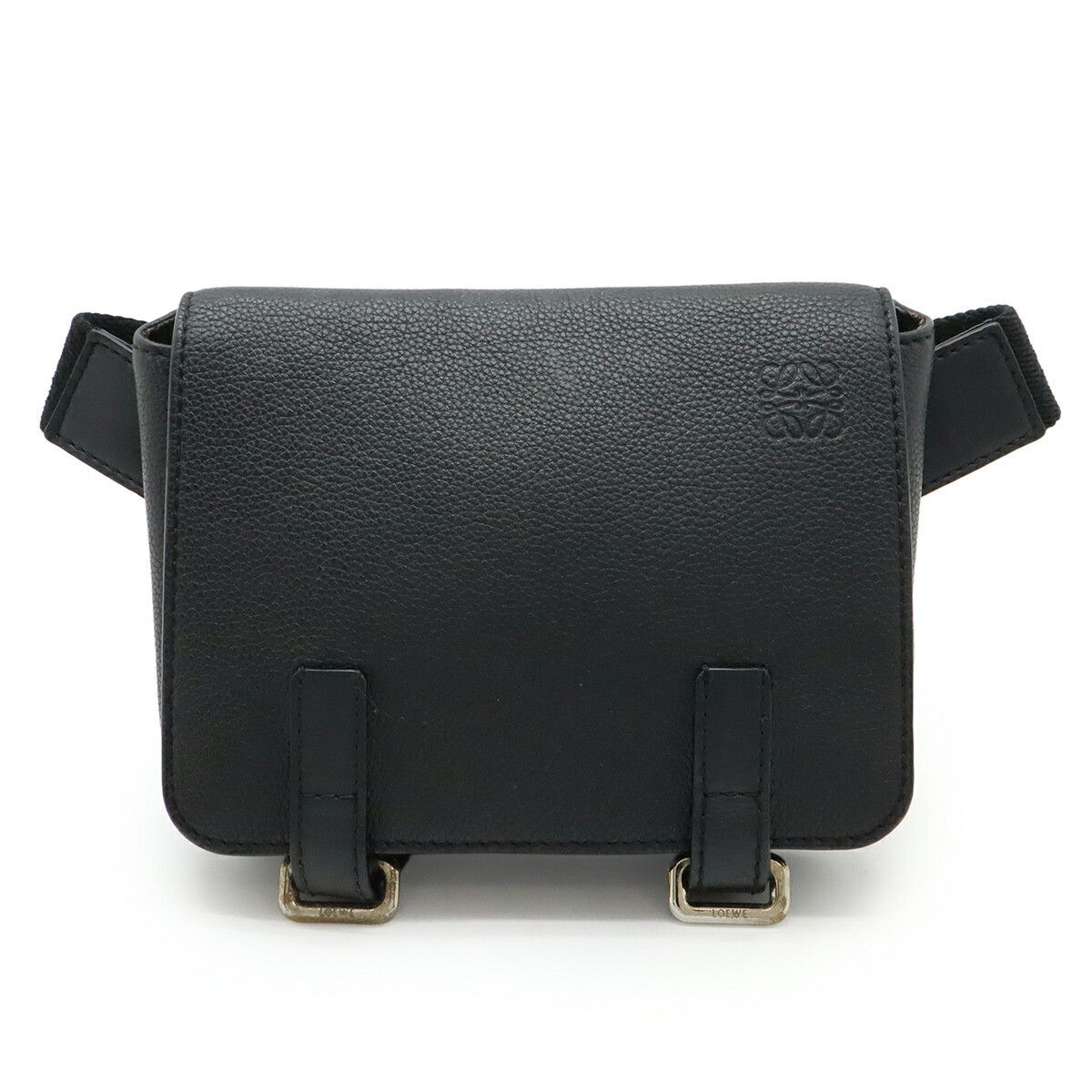 Loewe Loewe Loewe Anagram Leather 2way Shoulder Bag Leather Belt Bag 317.12AB234 DUTY FREE for USA Size ONE SIZE - 1 Thumbnail
