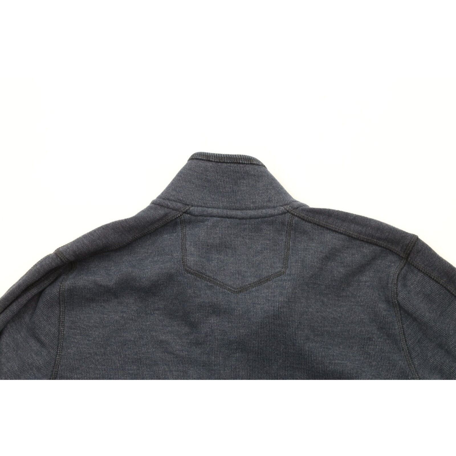 Eddie Bauer × Vintage Y2K Eddie Bauer Faded Spell Out Ribbed Knit Half Zip Sweater Size US S / EU 44-46 / 1 - 7 Thumbnail
