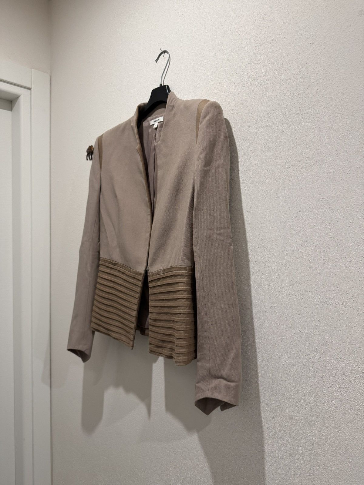 Helmut Lang × Vintage Helmut Lang Women's Brown and Tan Jacket Size S / US 4 / IT 40 - 2 Thumbnail