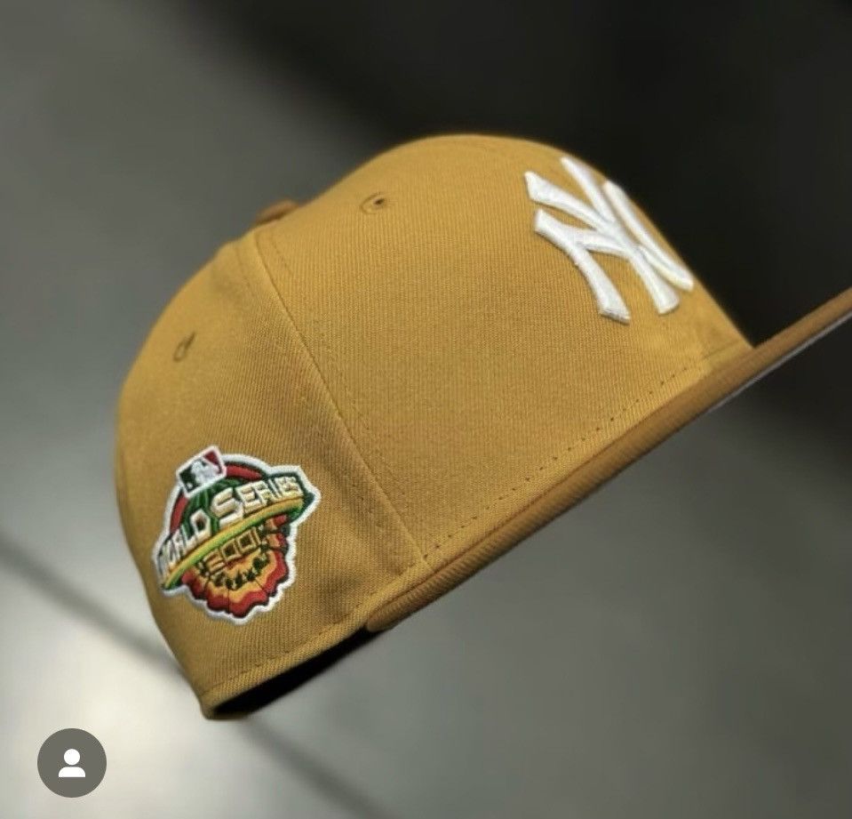image of Hat Club Noho Exclusive New York Yankees 2001 World Series in Beige, Men's