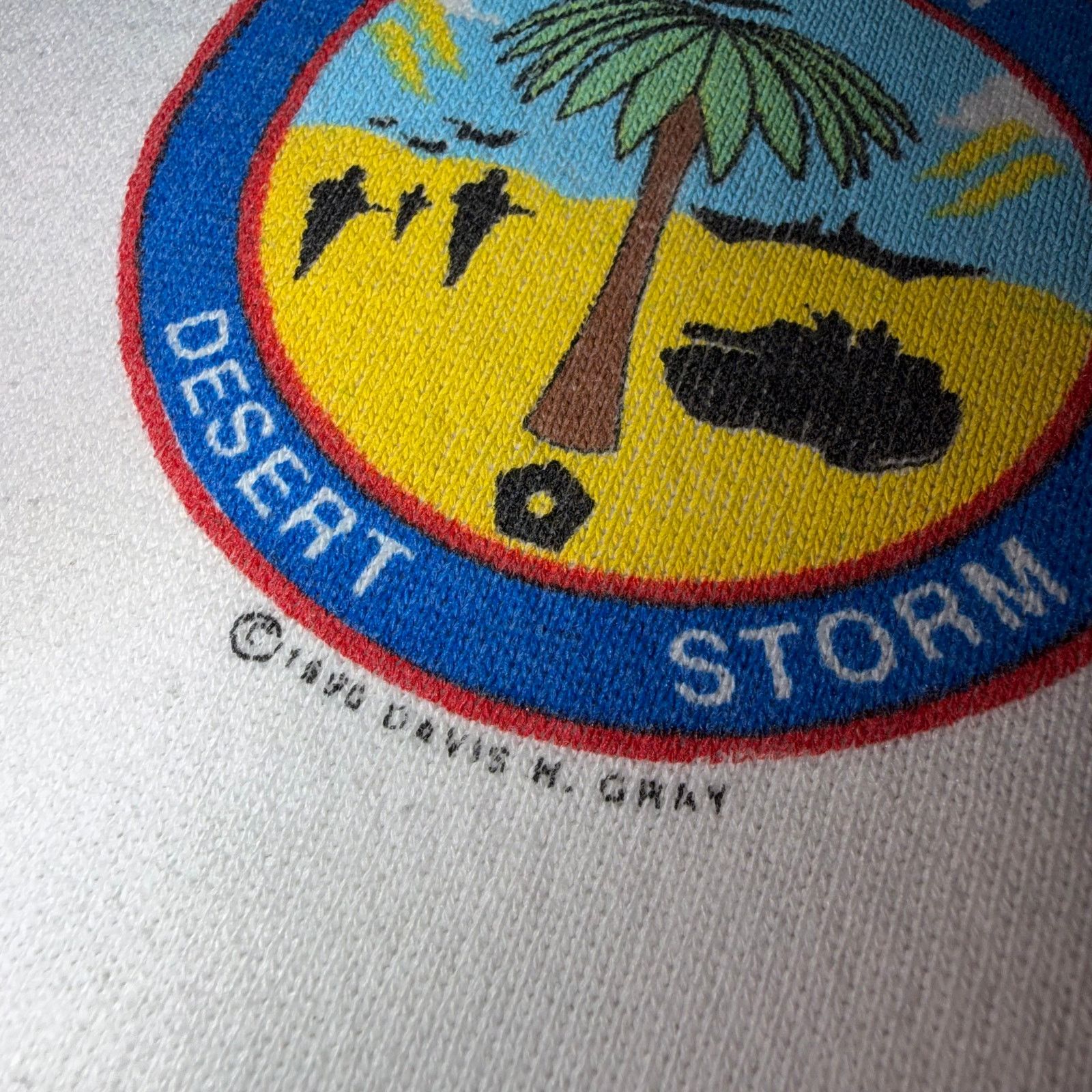 & Other Stories Vtg 1991 Operation Desert Storm Sweatshirt XL USA Rare Size US XL / EU 56 / 4 - 6 Thumbnail
