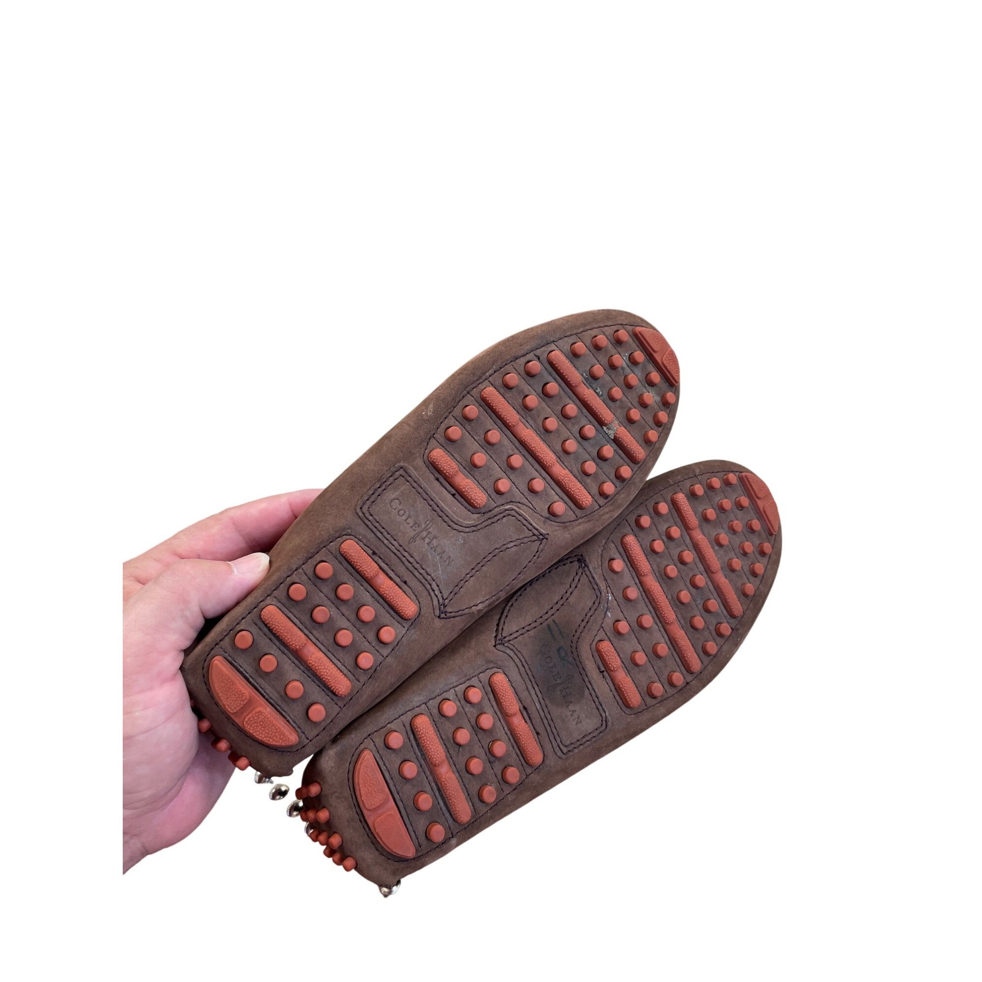 Cole Haan Cole Haan Mens Brown Leather Moccasins Flats shoes Size 8.5B Size US 8.5 / EU 41-42 - 7 Thumbnail